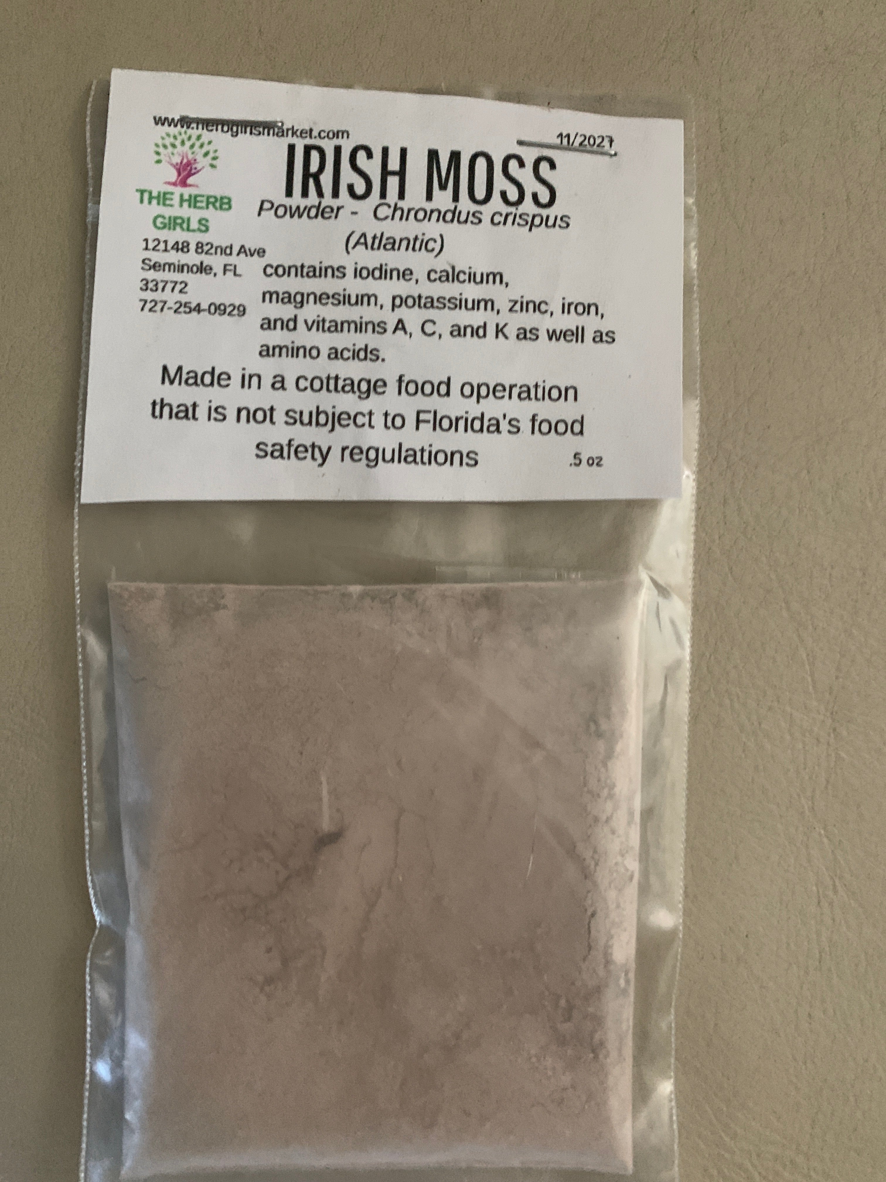 Irish Moss Powder