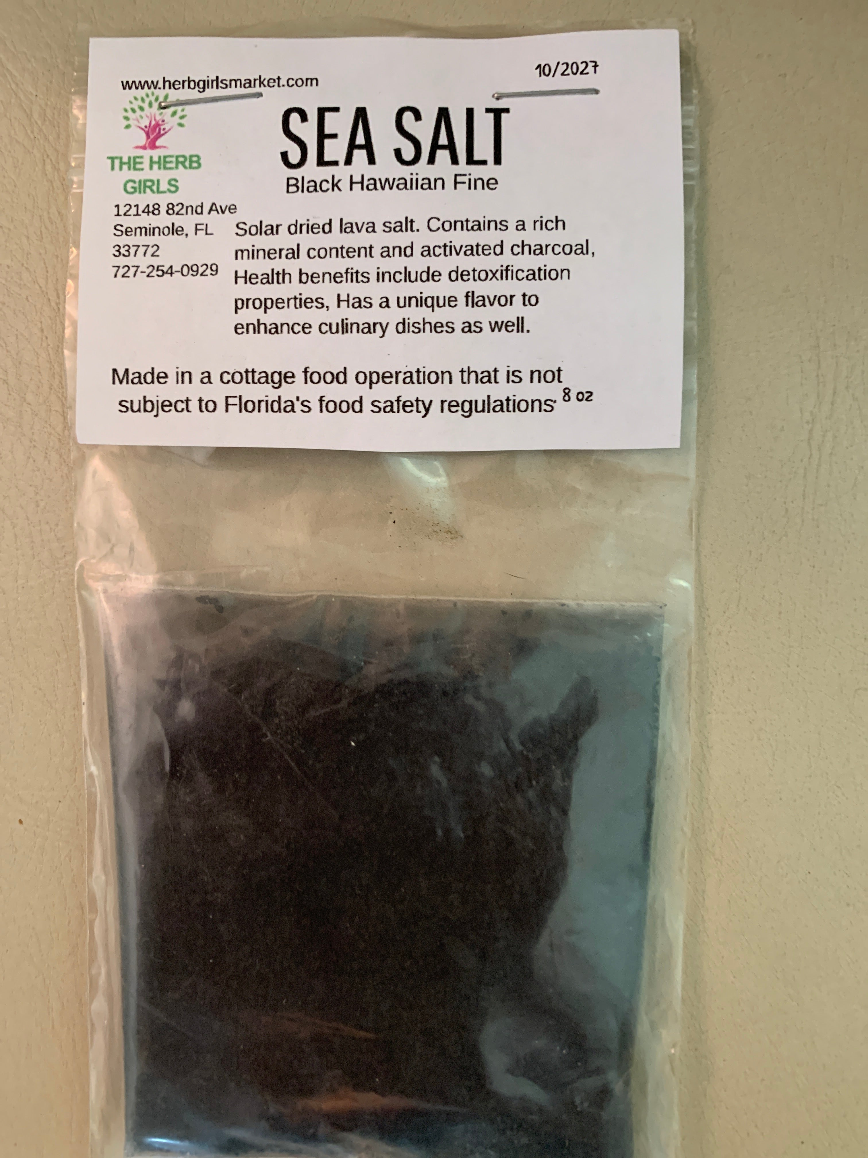 Sea Salt, Black Hawaiian