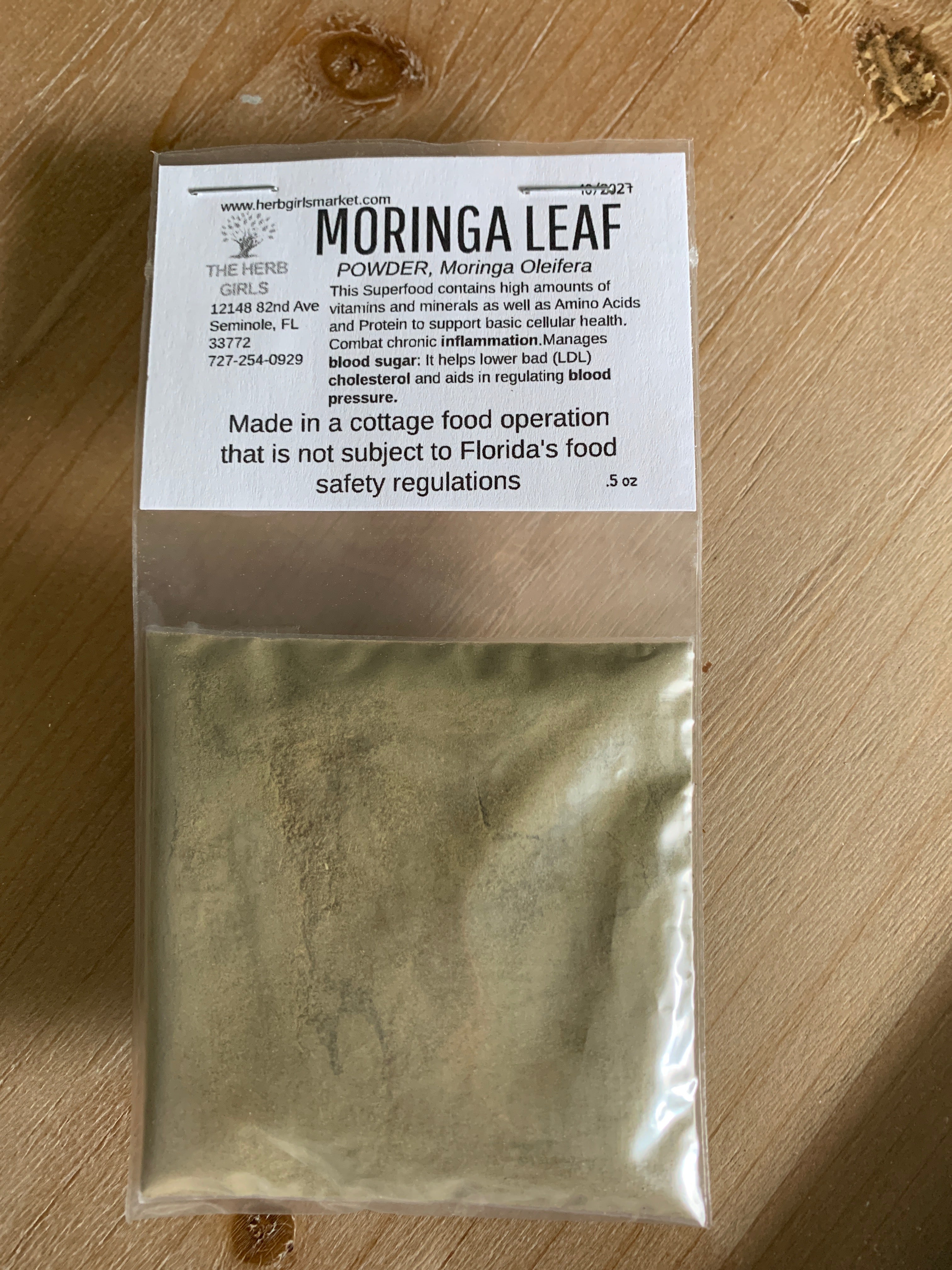 Moringa Leaf Powder
