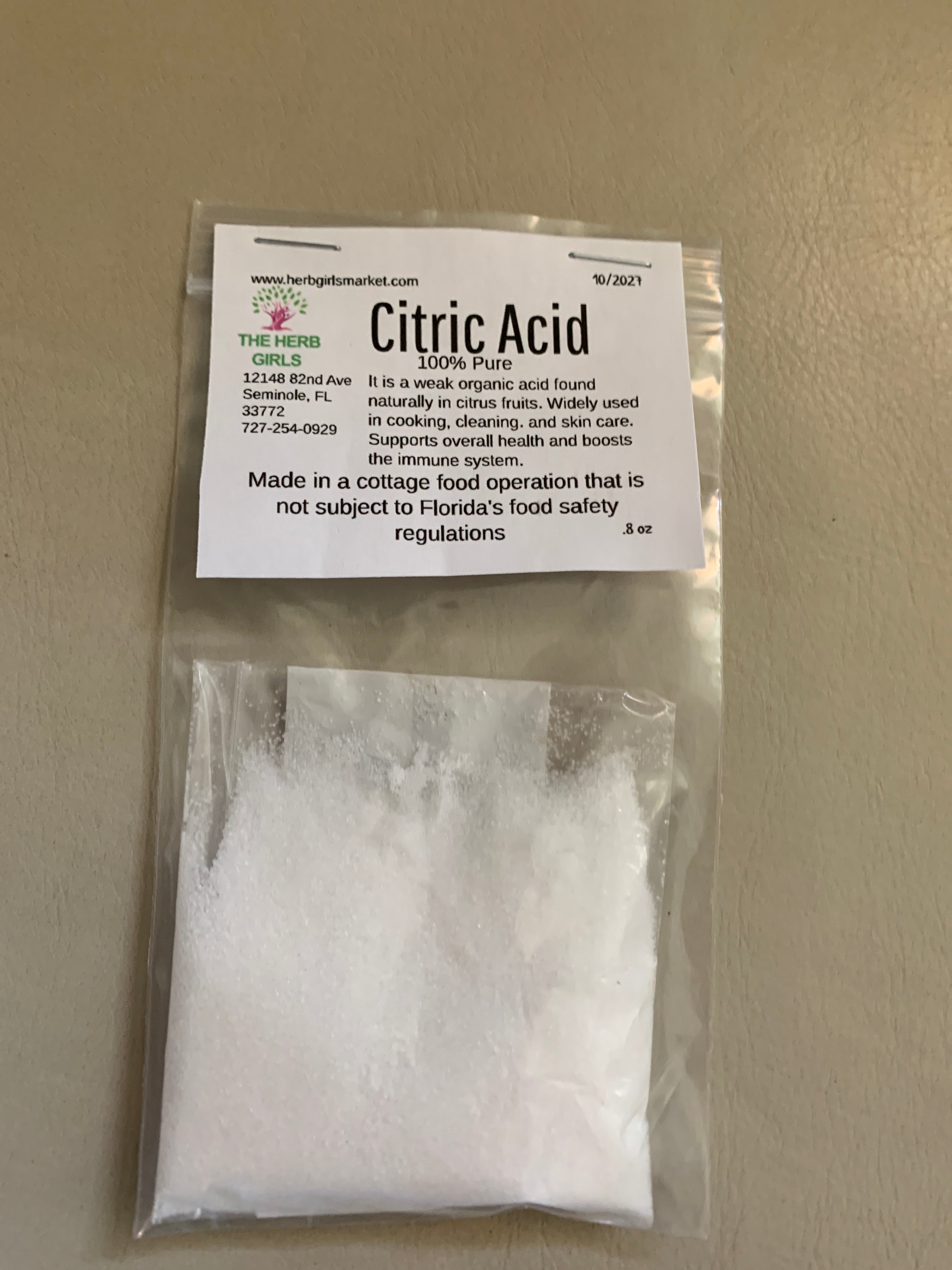 Citric Acid Powder