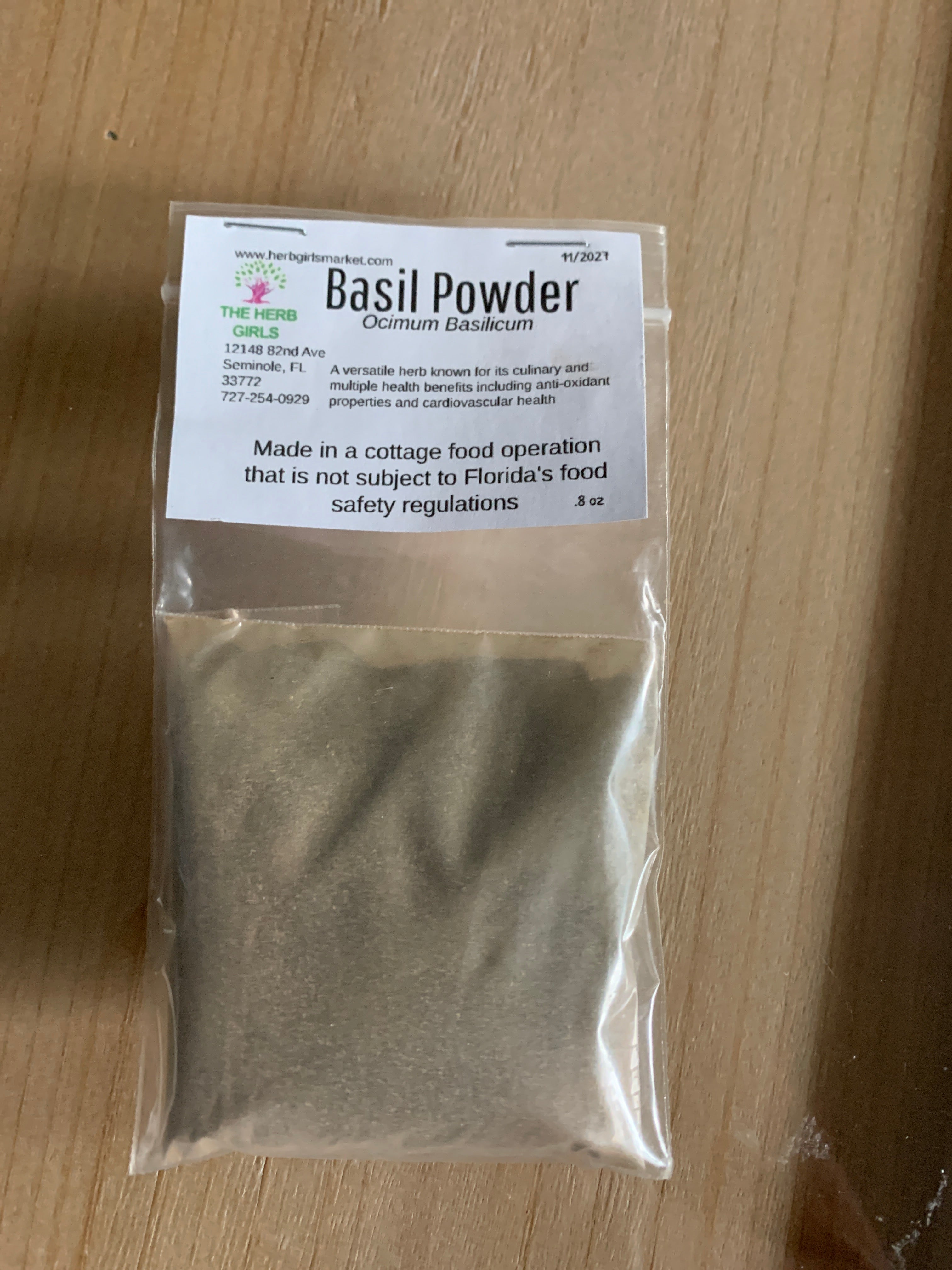 Basil Leaf Powder