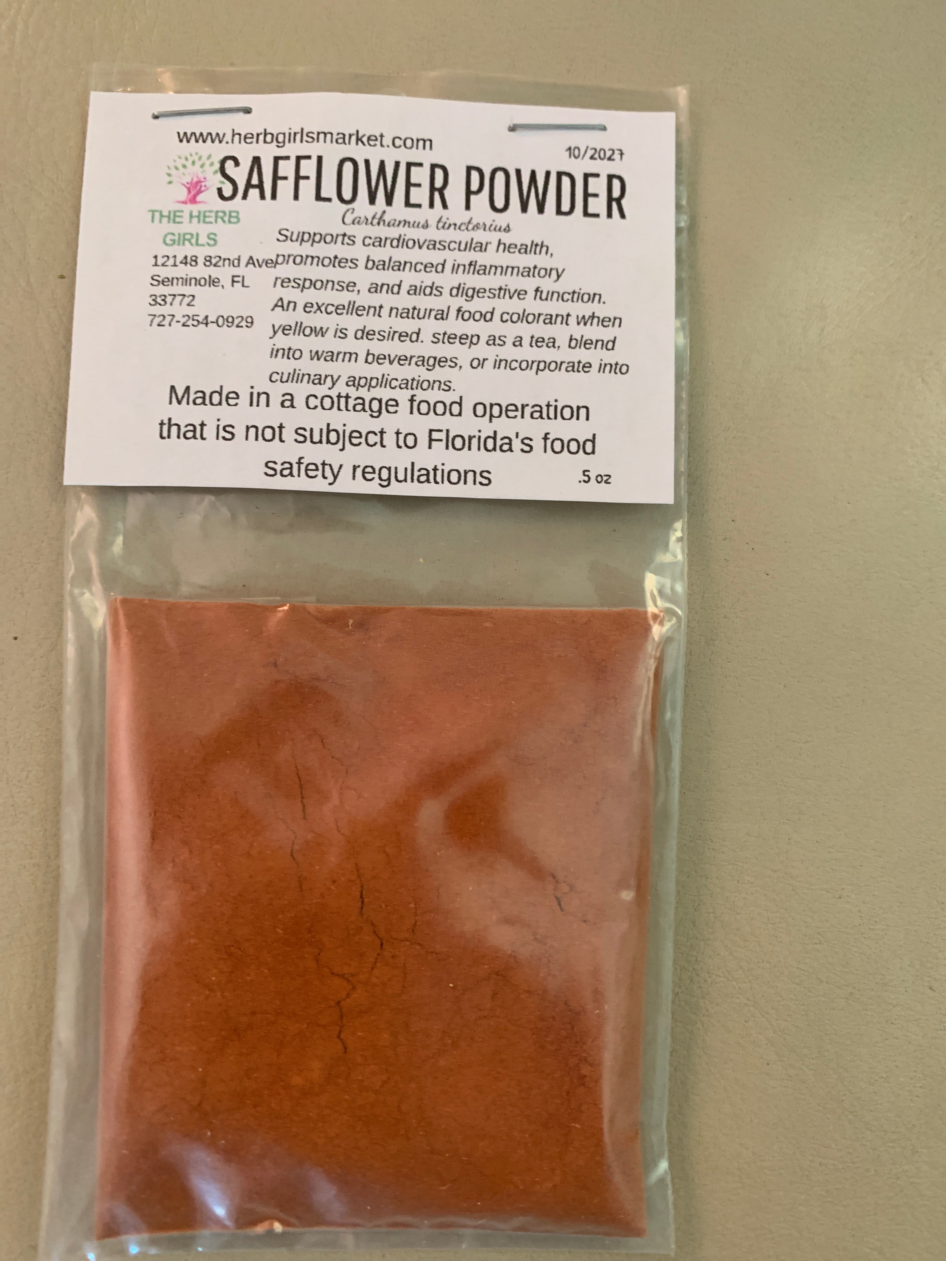 Safflower Powder