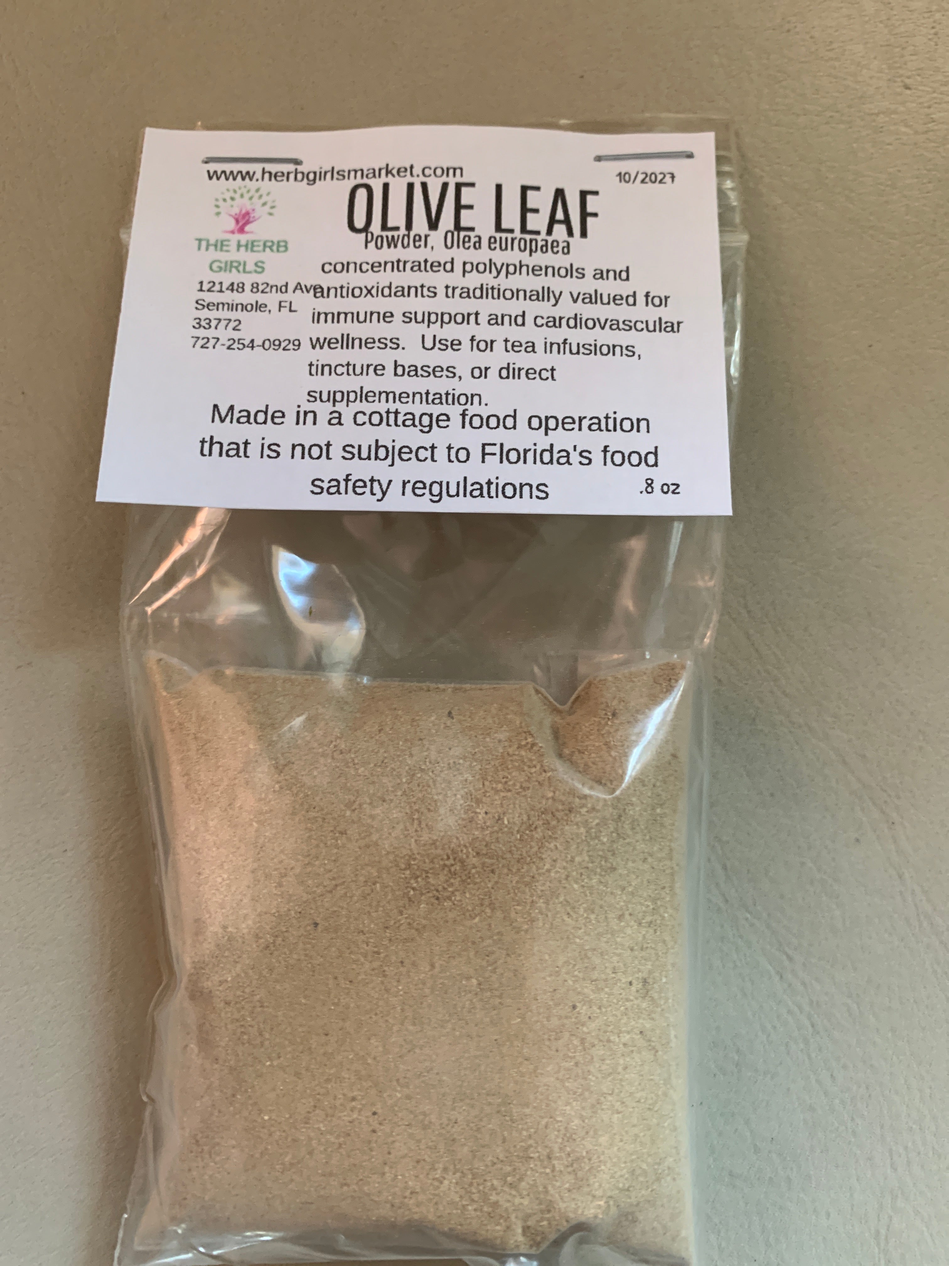 Olive Leaf Powder