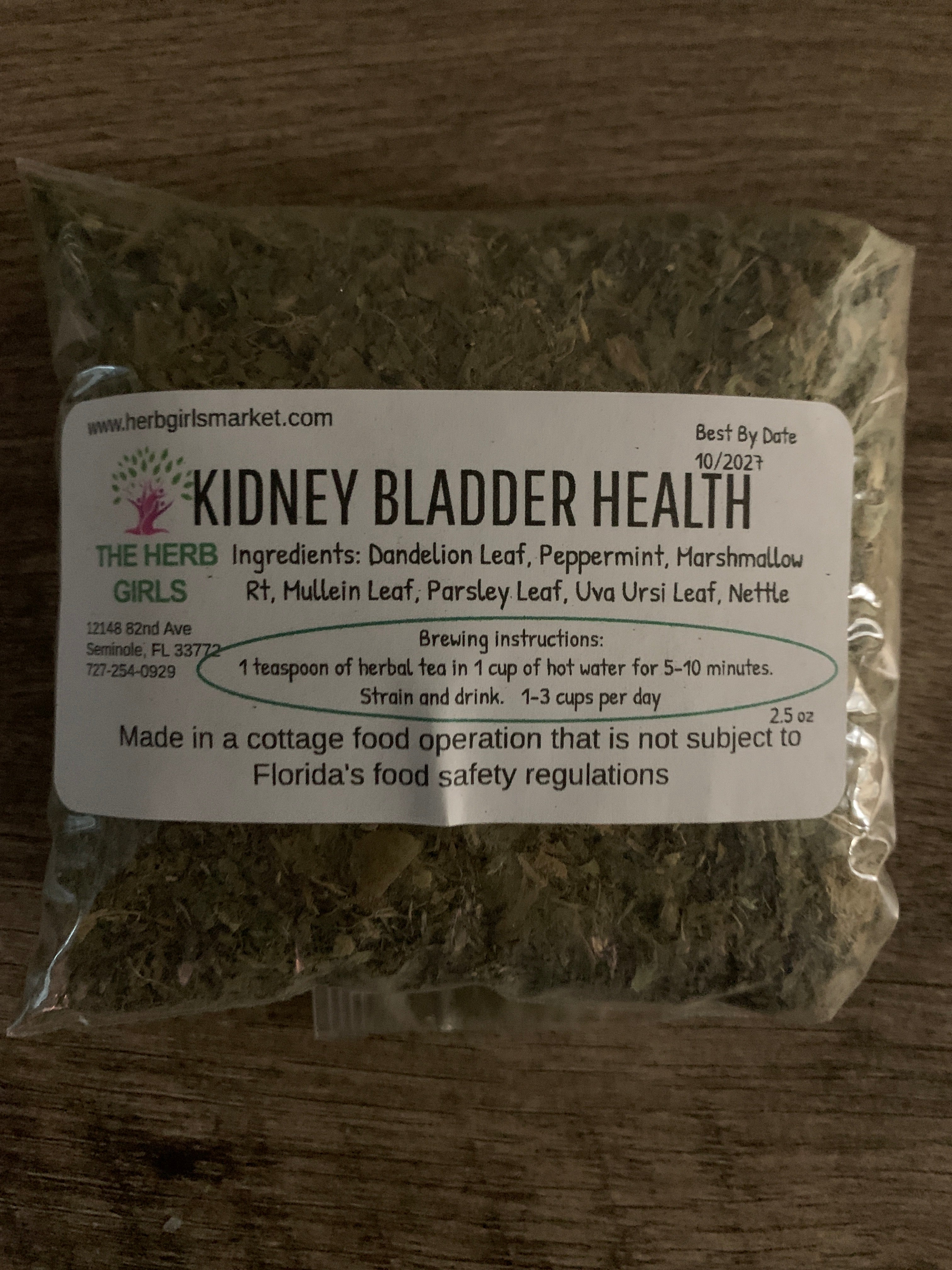 Kidney Bladder Health Tea