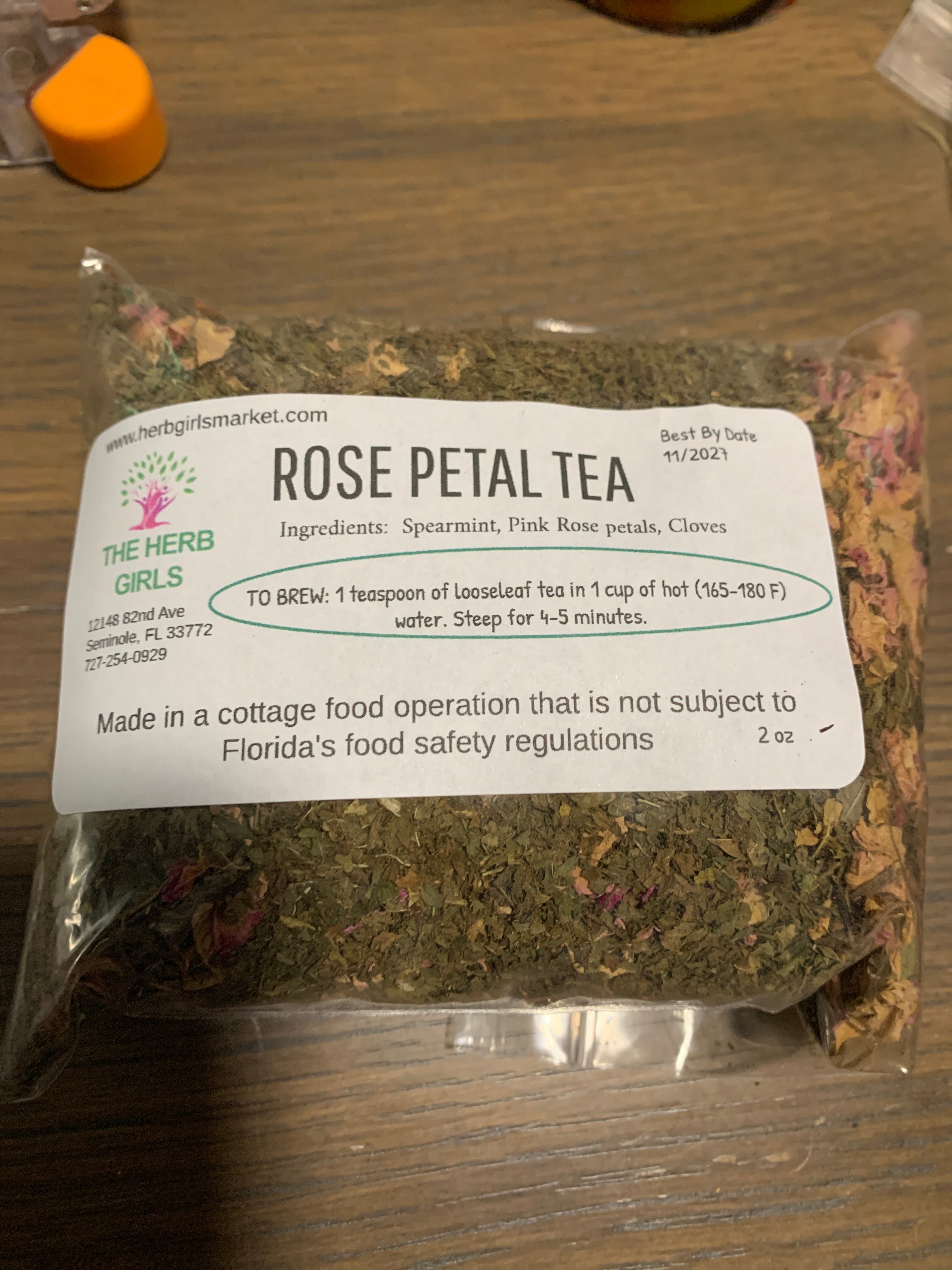 Rose Petal Tea