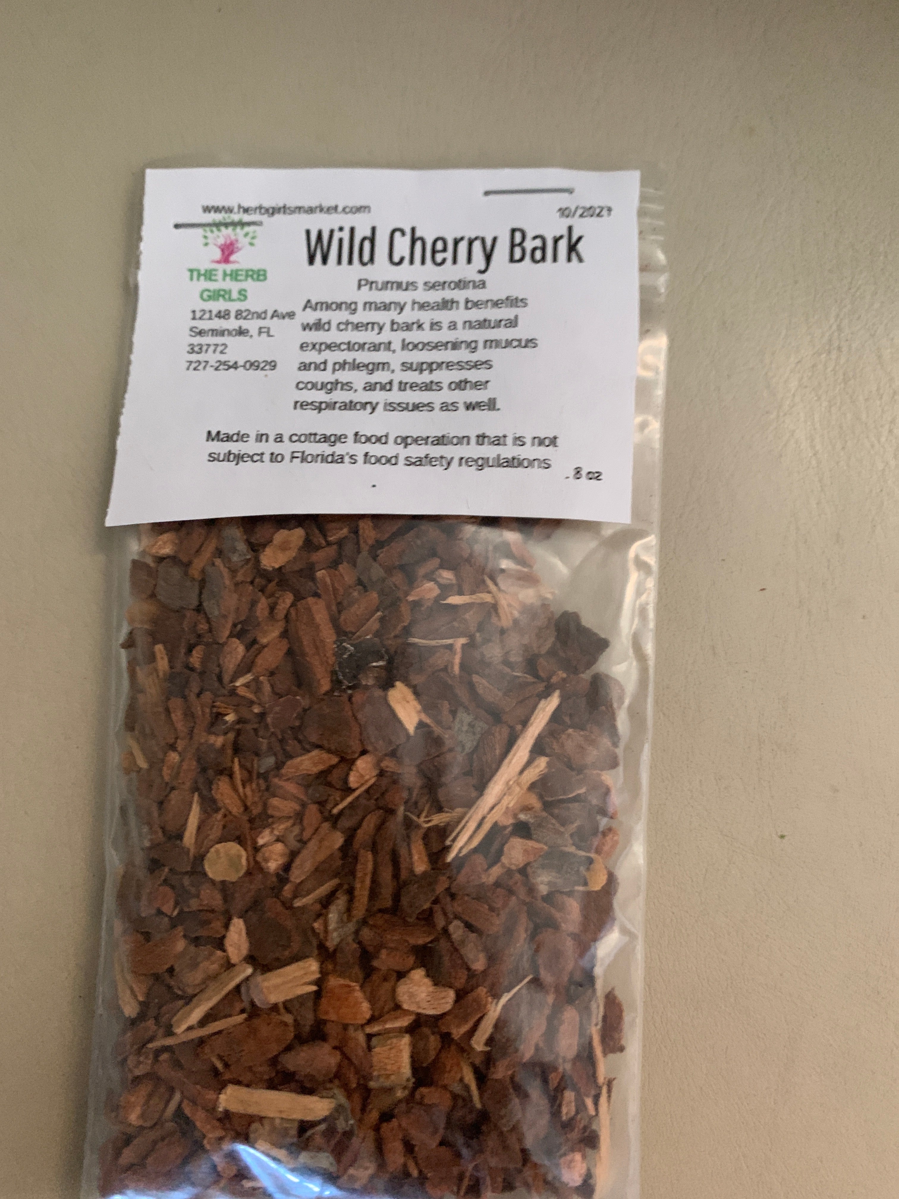 Wild Cherry Bark
