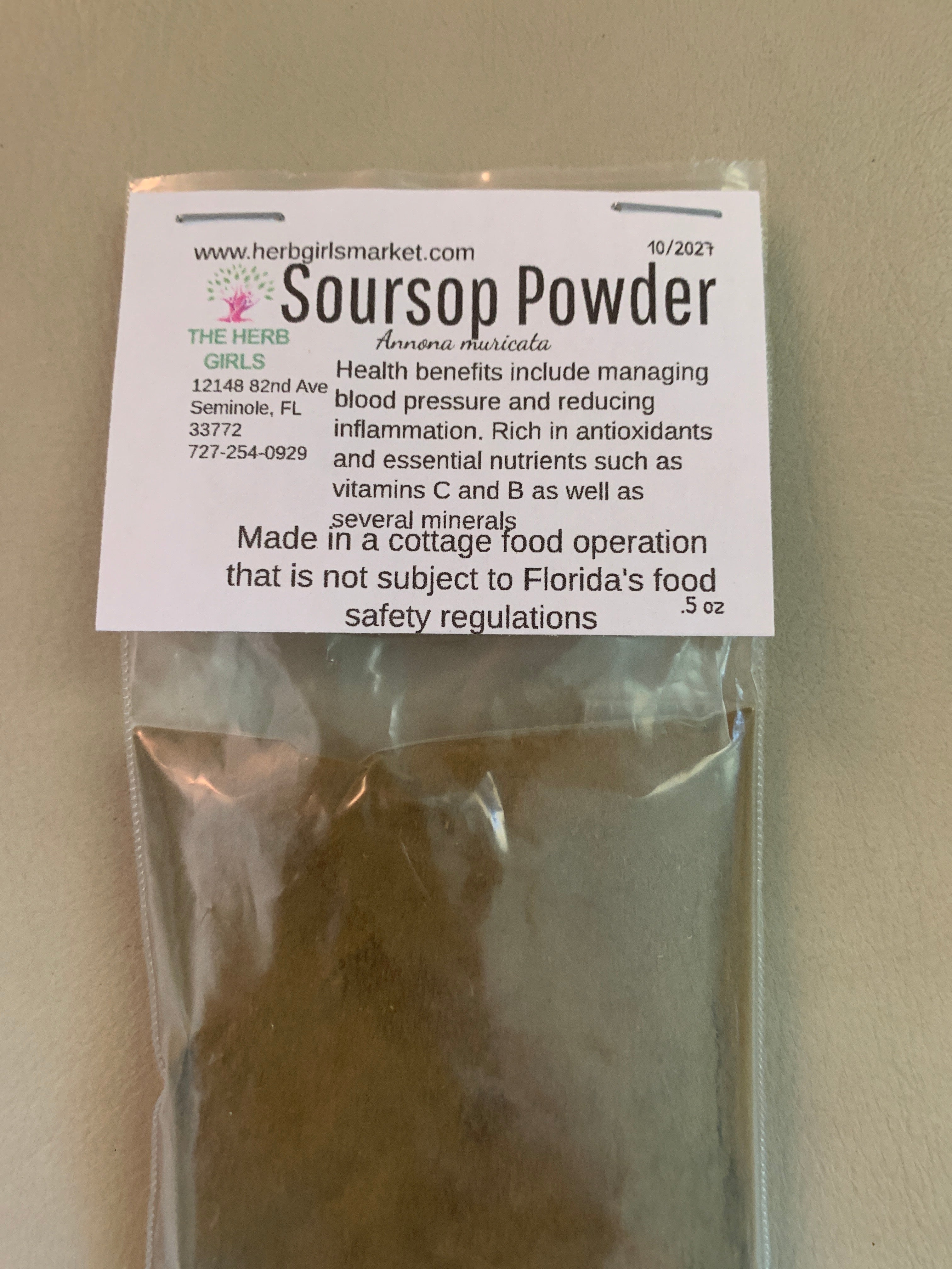 Soursop Powder