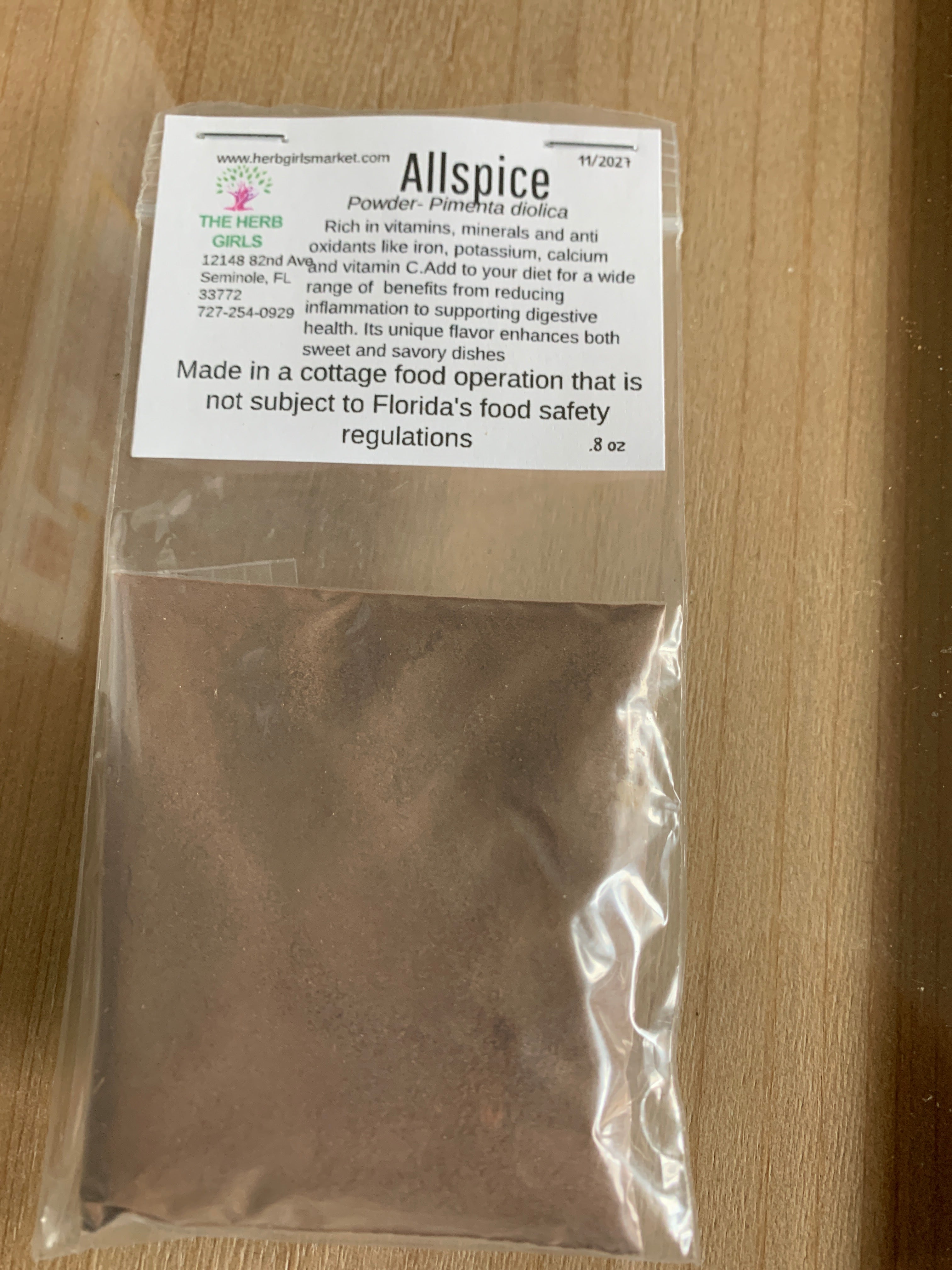 Allspice, ground/powder