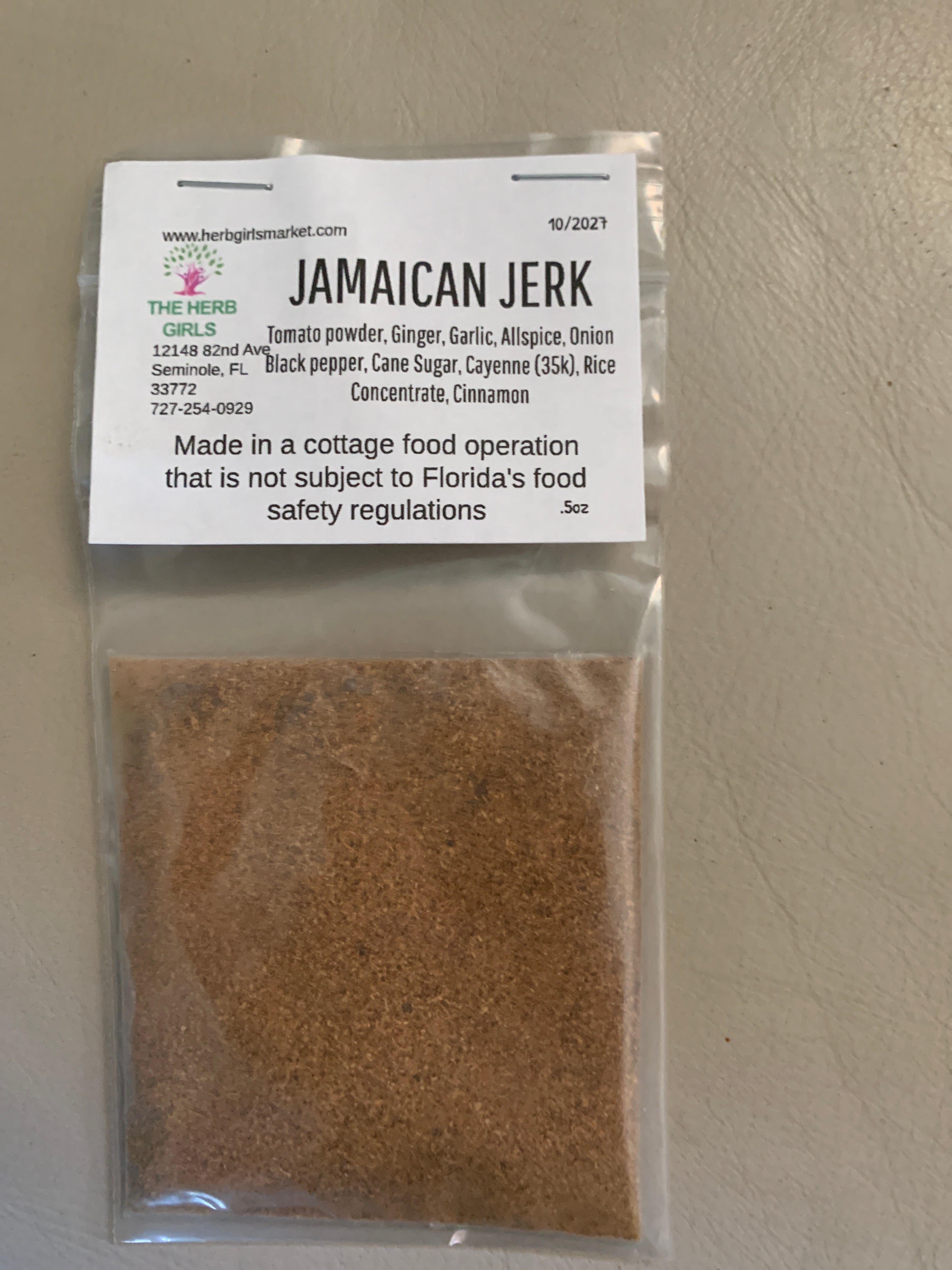 Jamaican Jerk seasoning mix