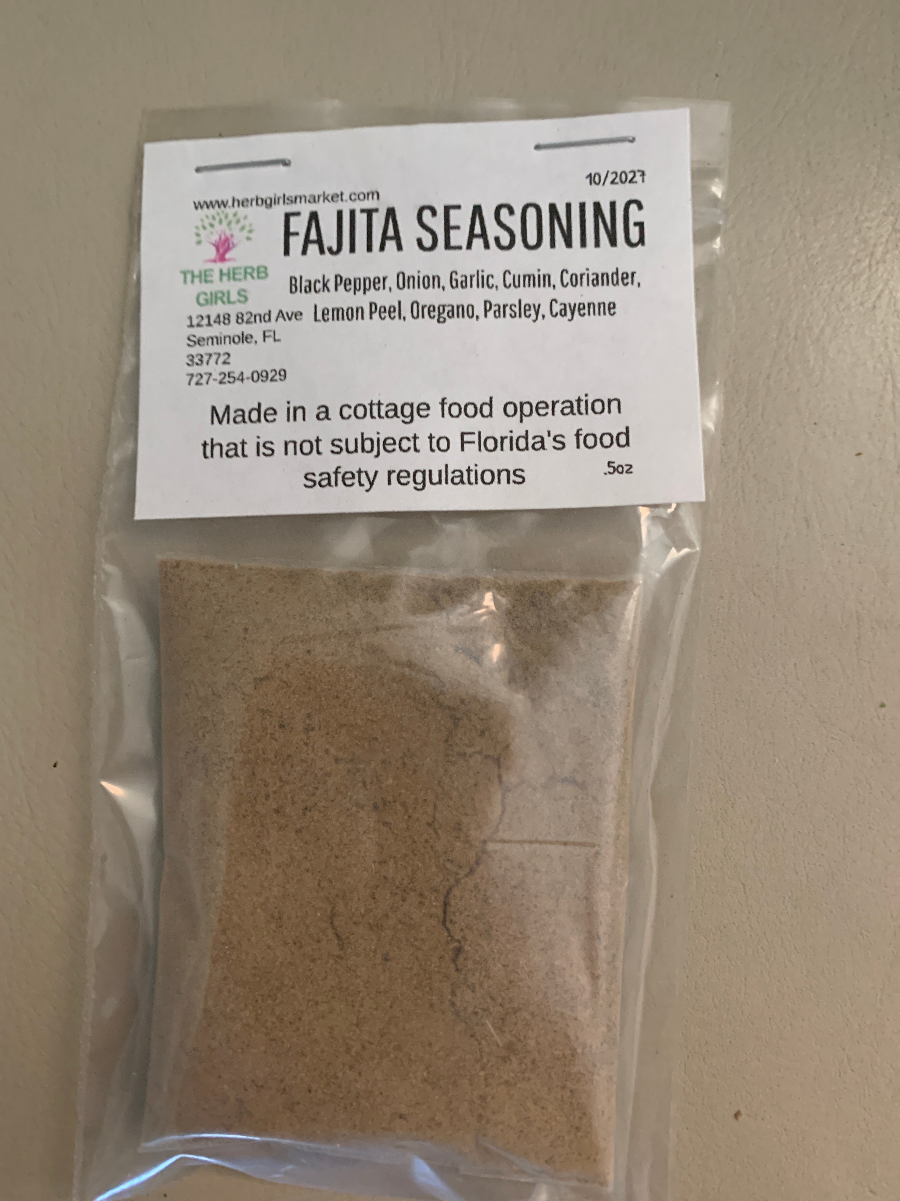 Fajita Seasoning