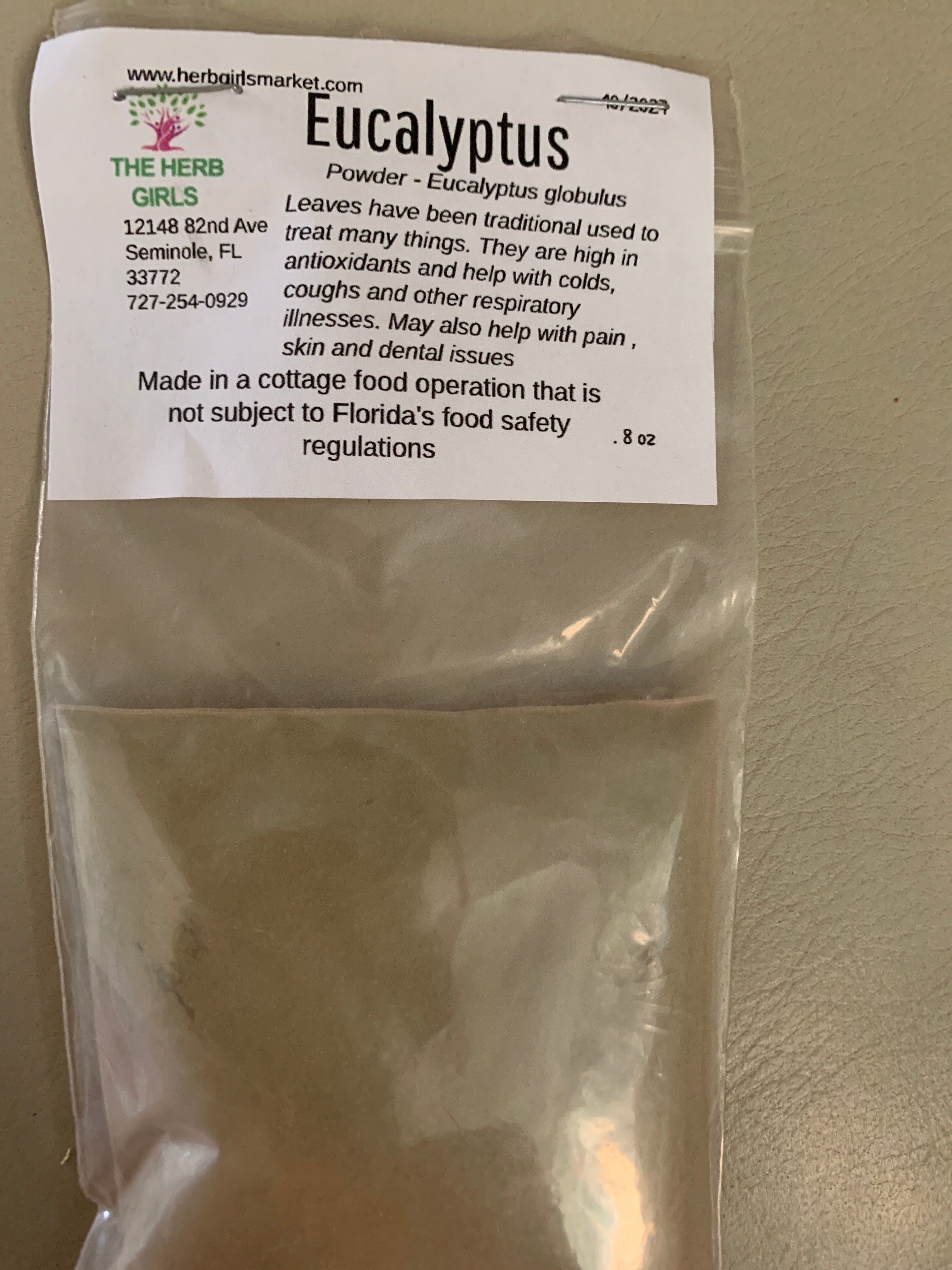 Eucalyptus Leaf Powder