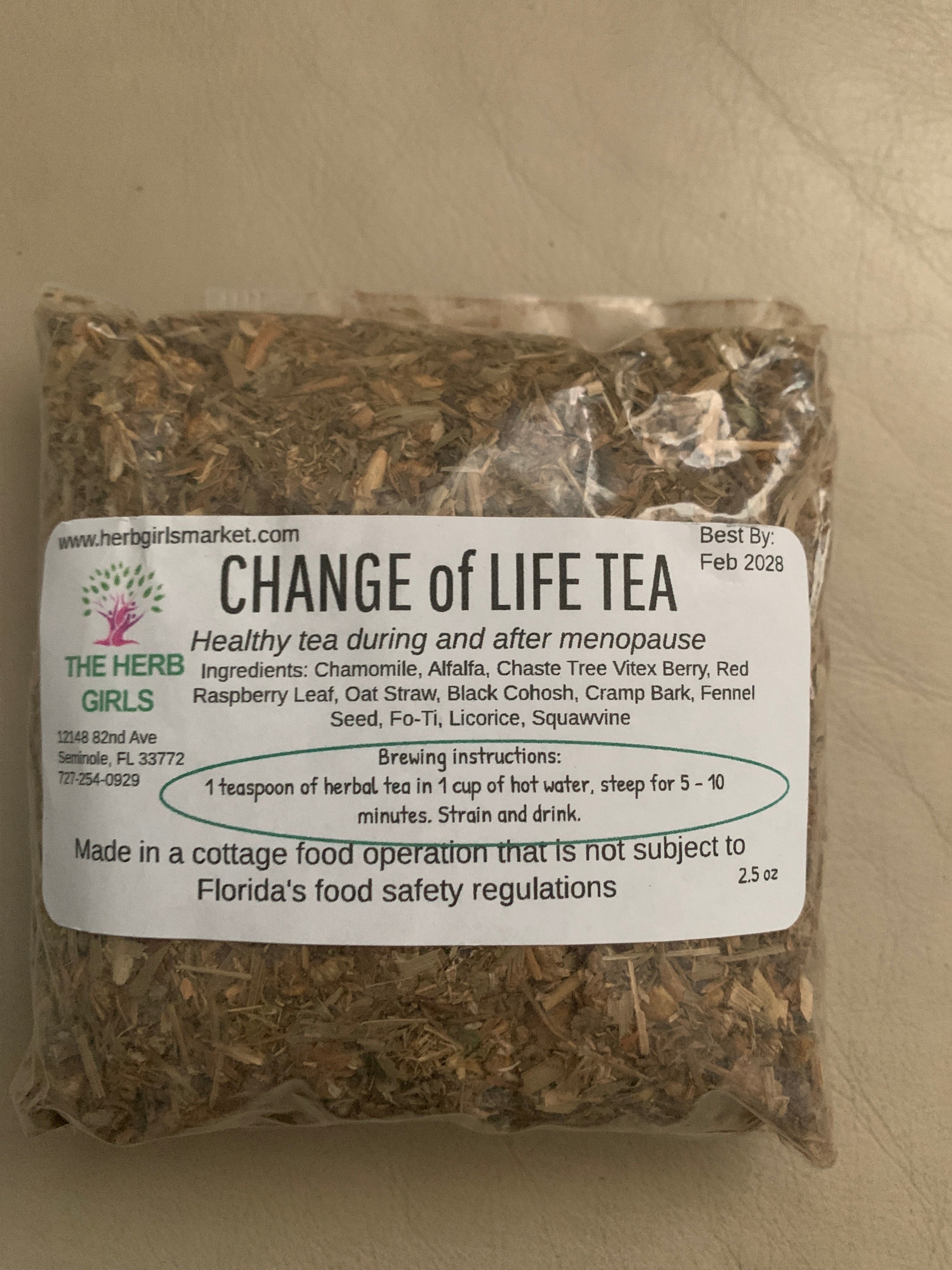 Change of Life Tea