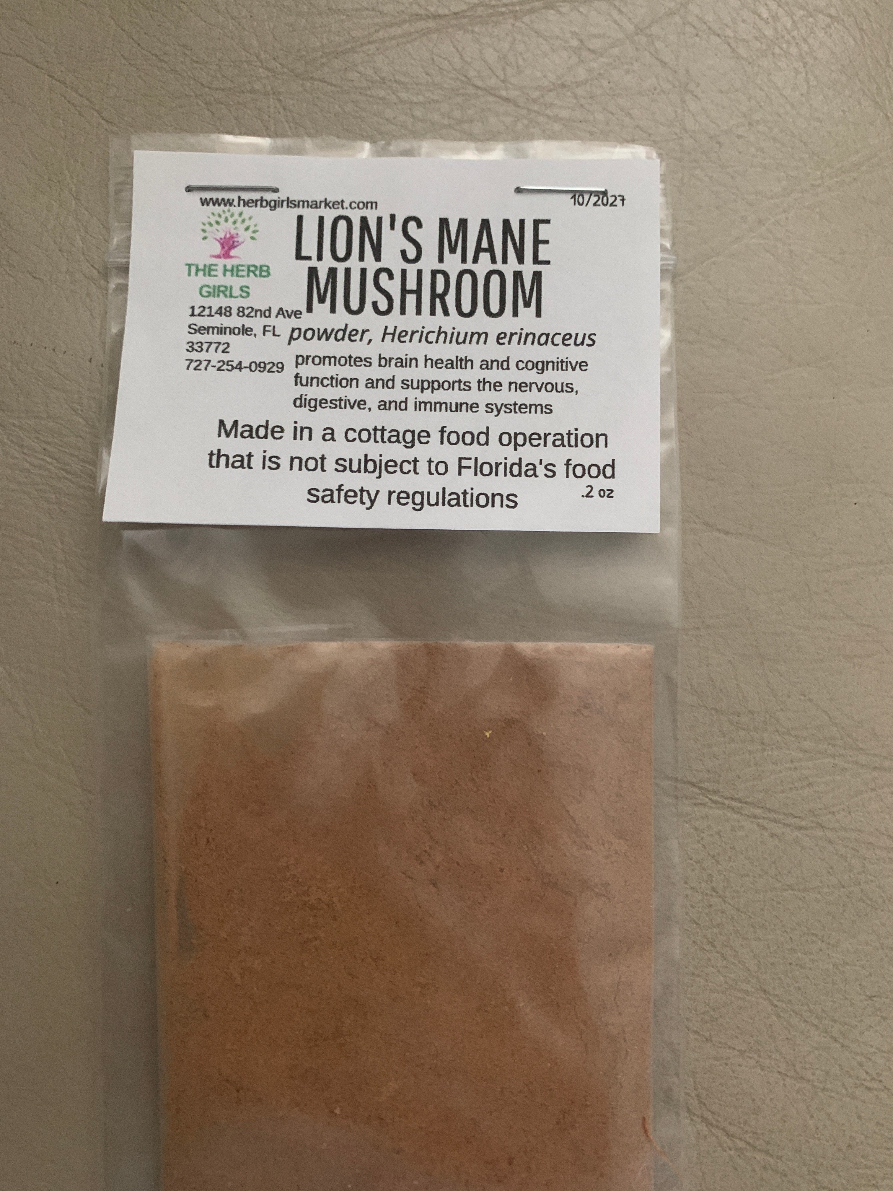 Lion's Mane Mushroom Powder