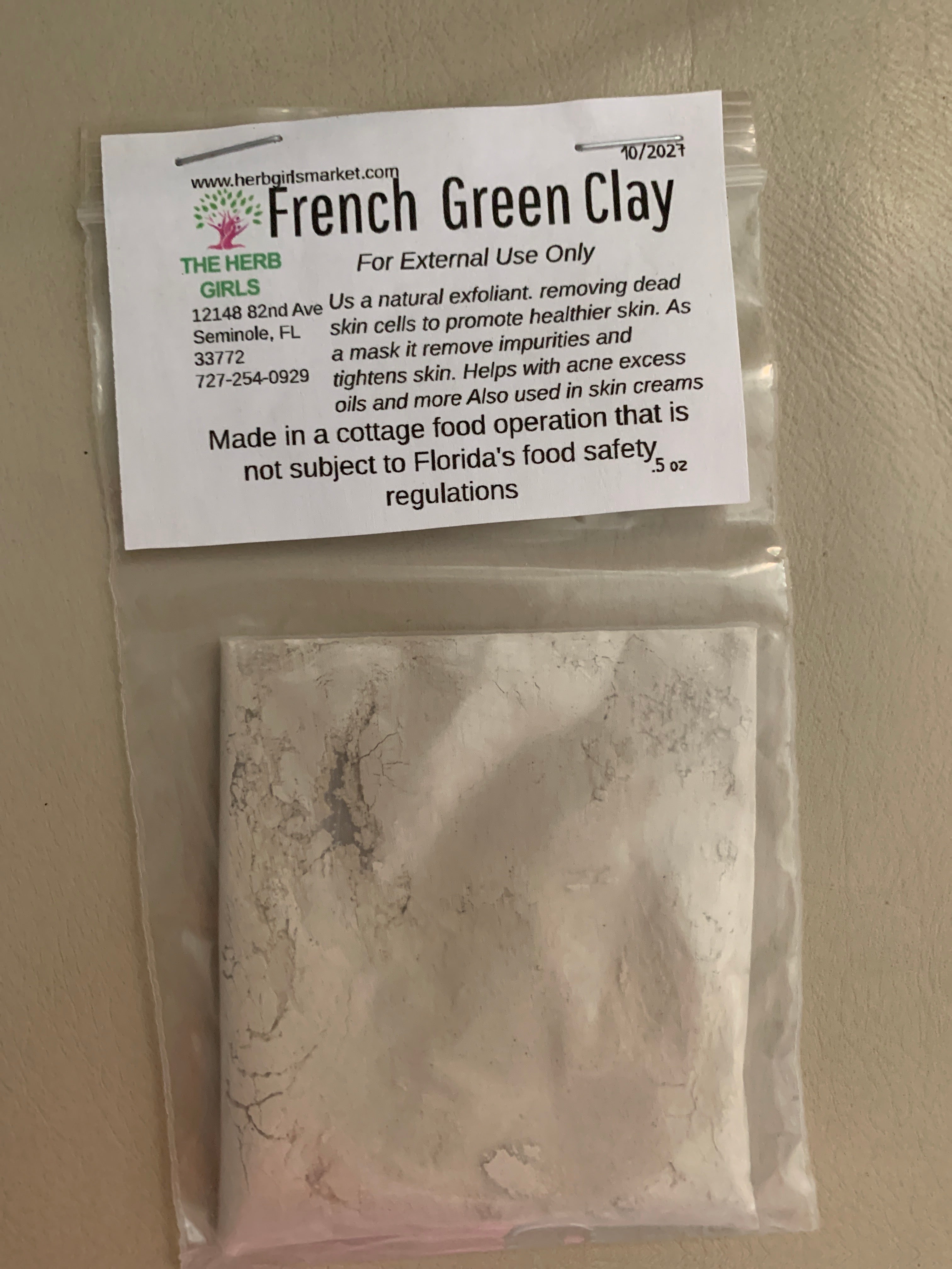 French Green Clay
