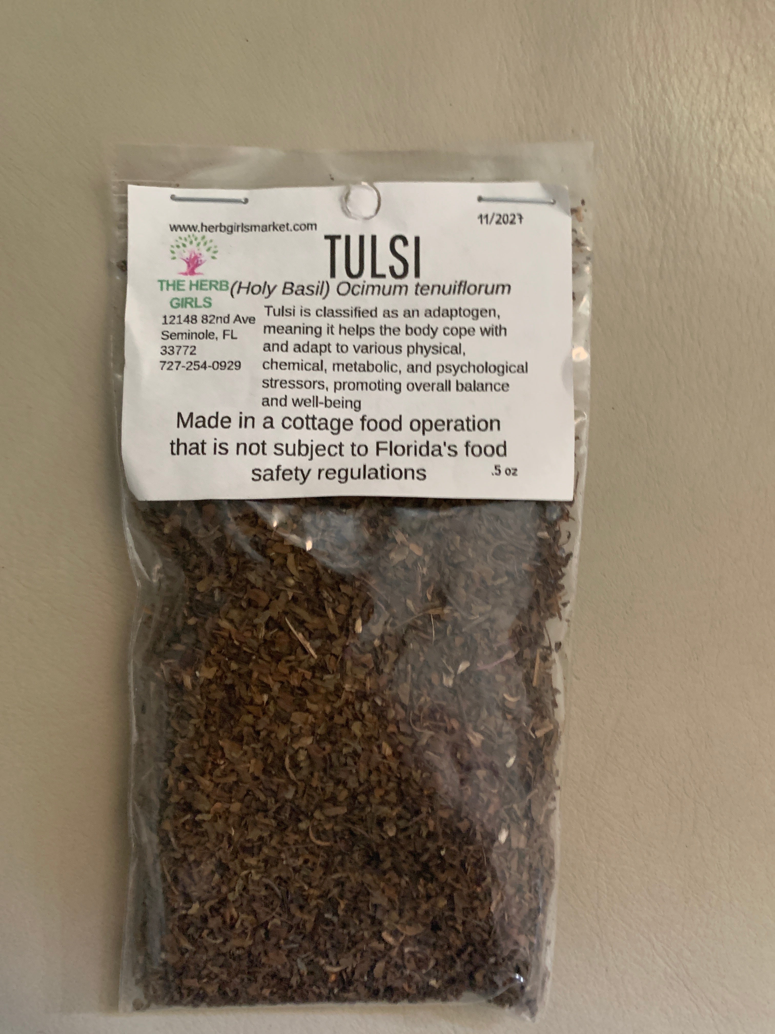 Holy Basil (aka Tulsi)