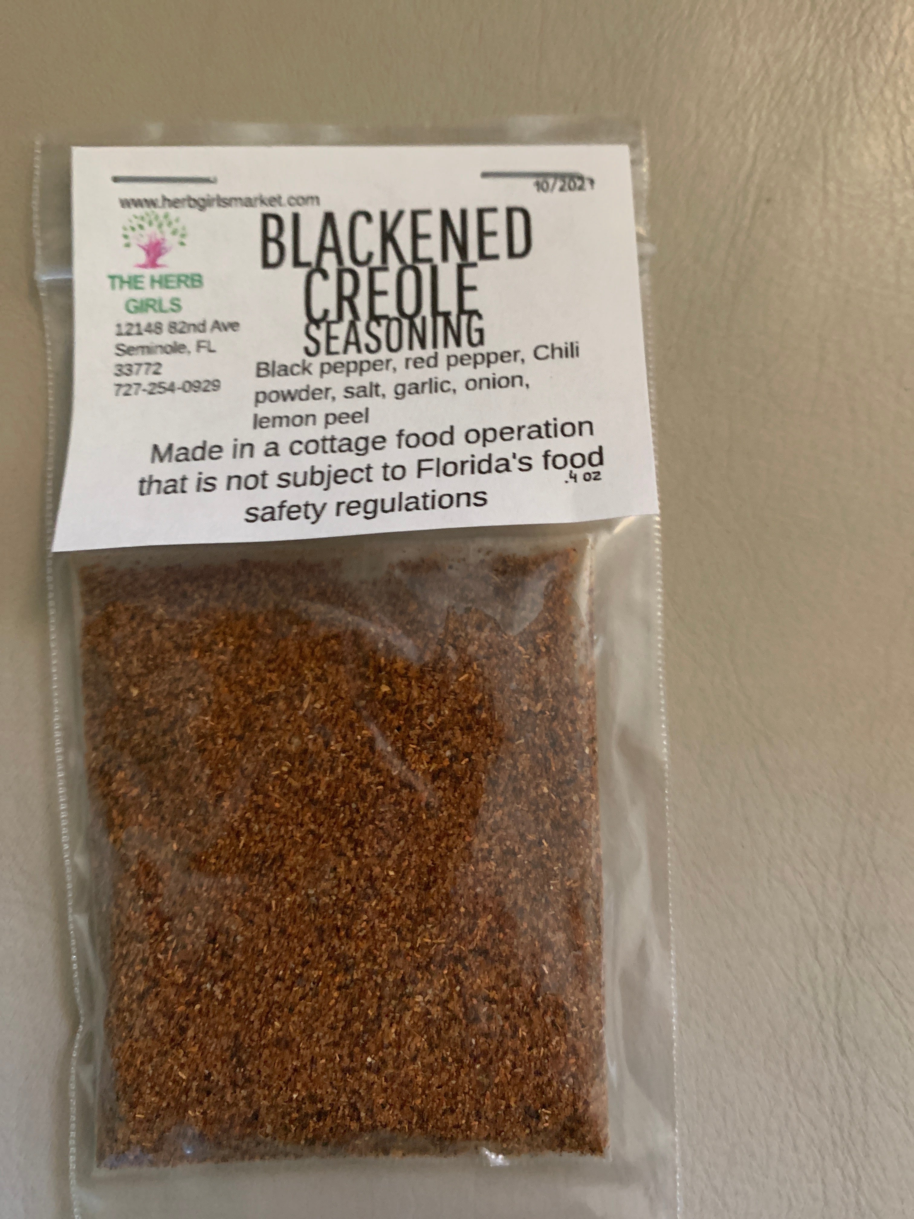 Blackened Creole Seasoning Blend
