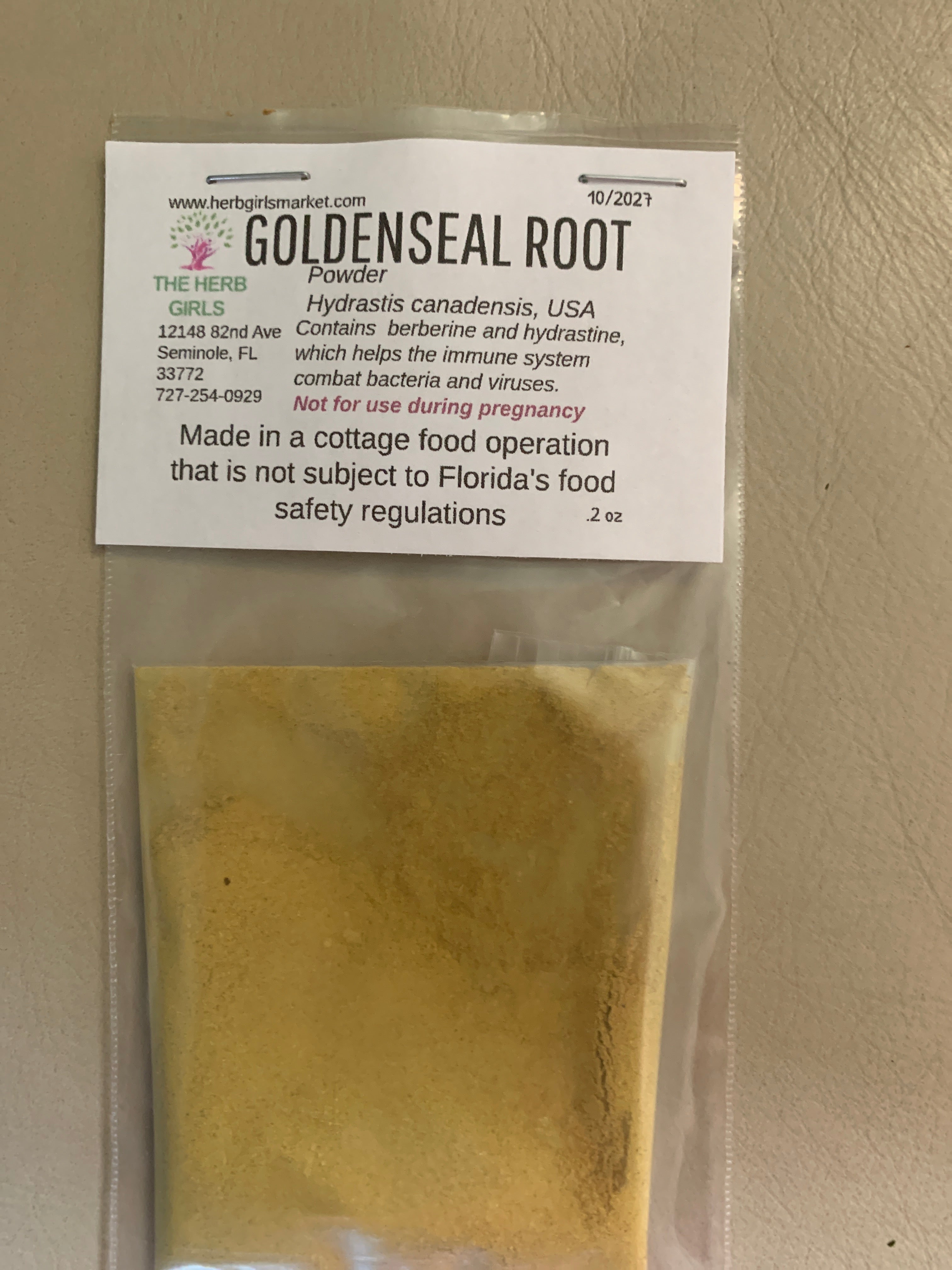 Goldenseal Root Powder