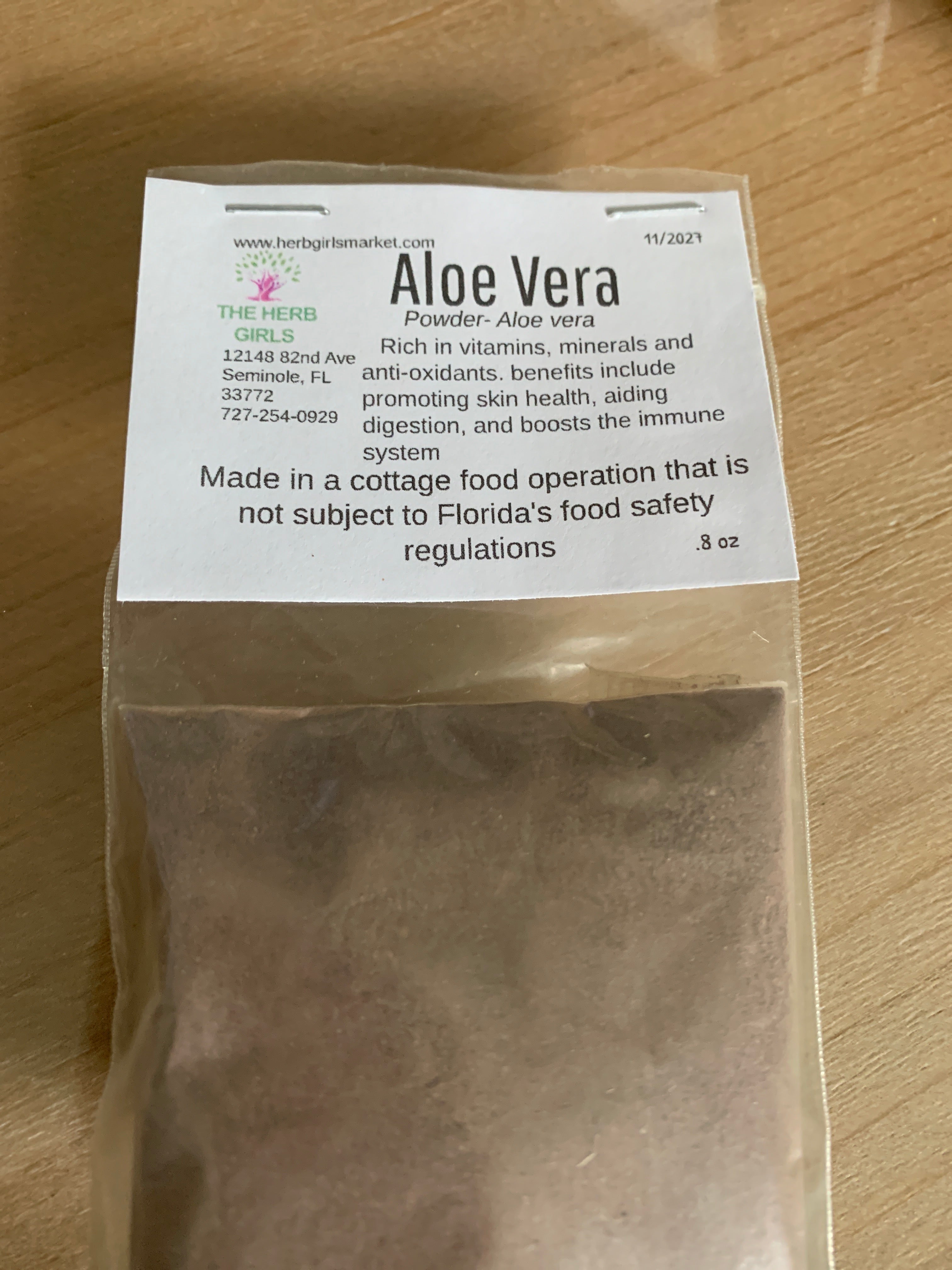 Aloe Vera Powder