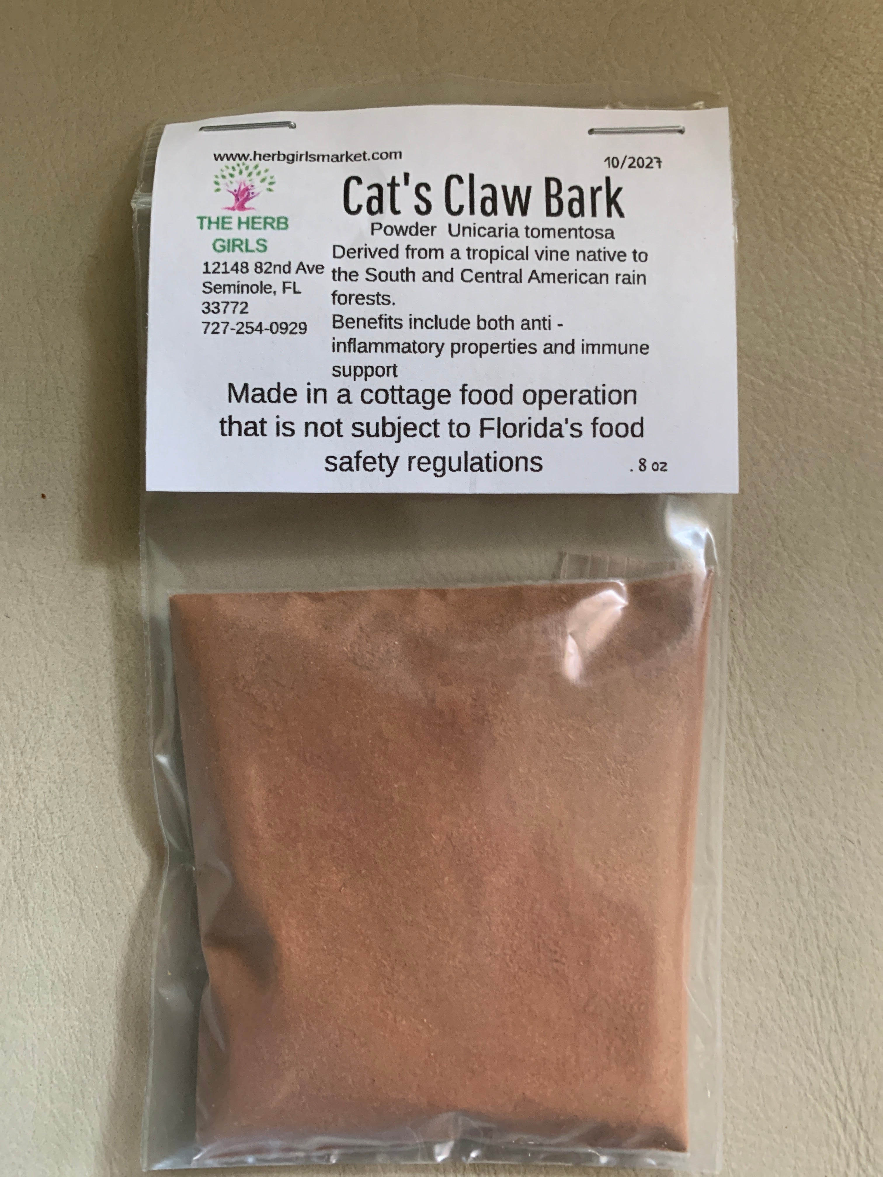 Cat's Claw Bark Powder