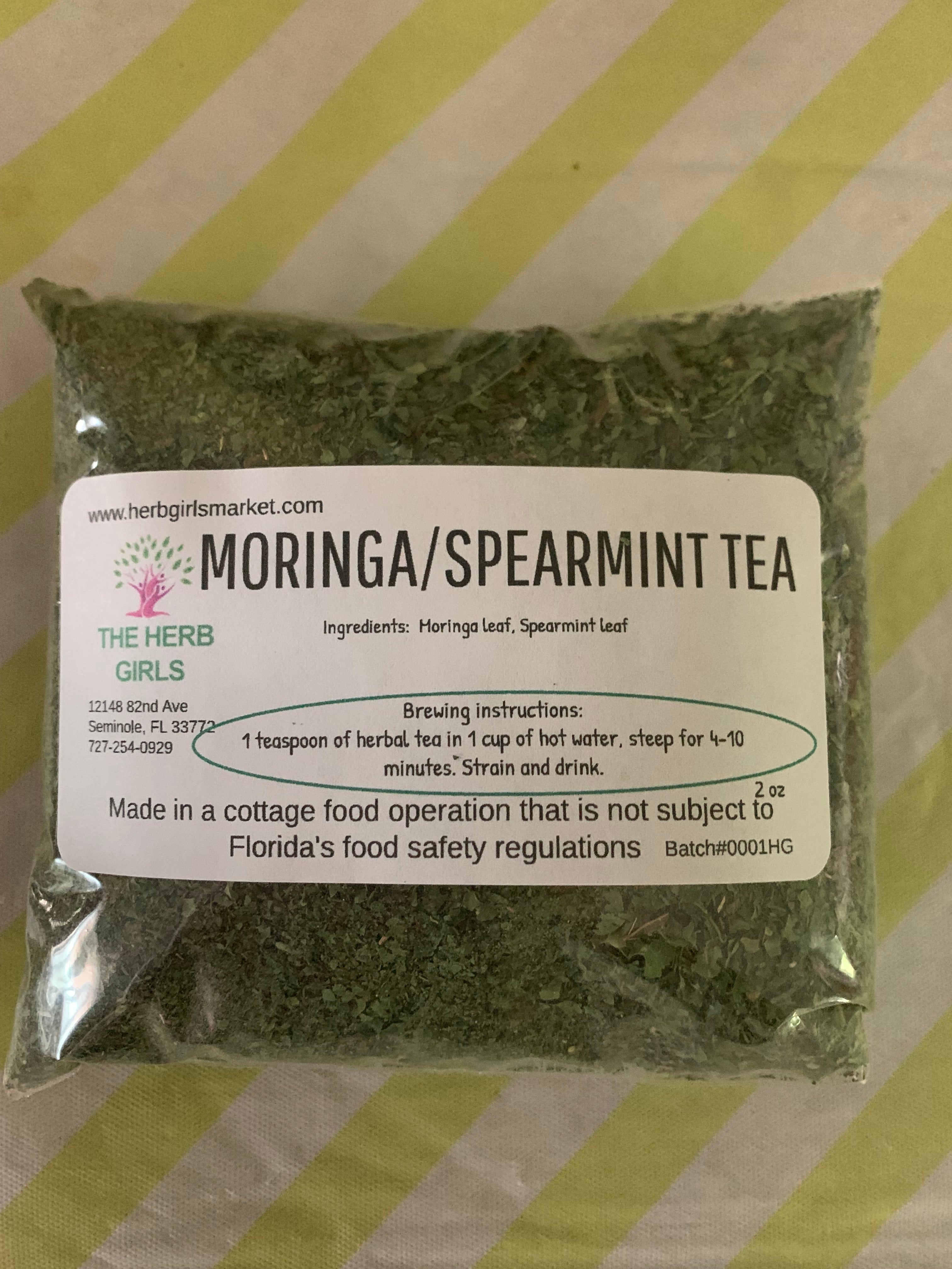 Moringa Spearmint Tea