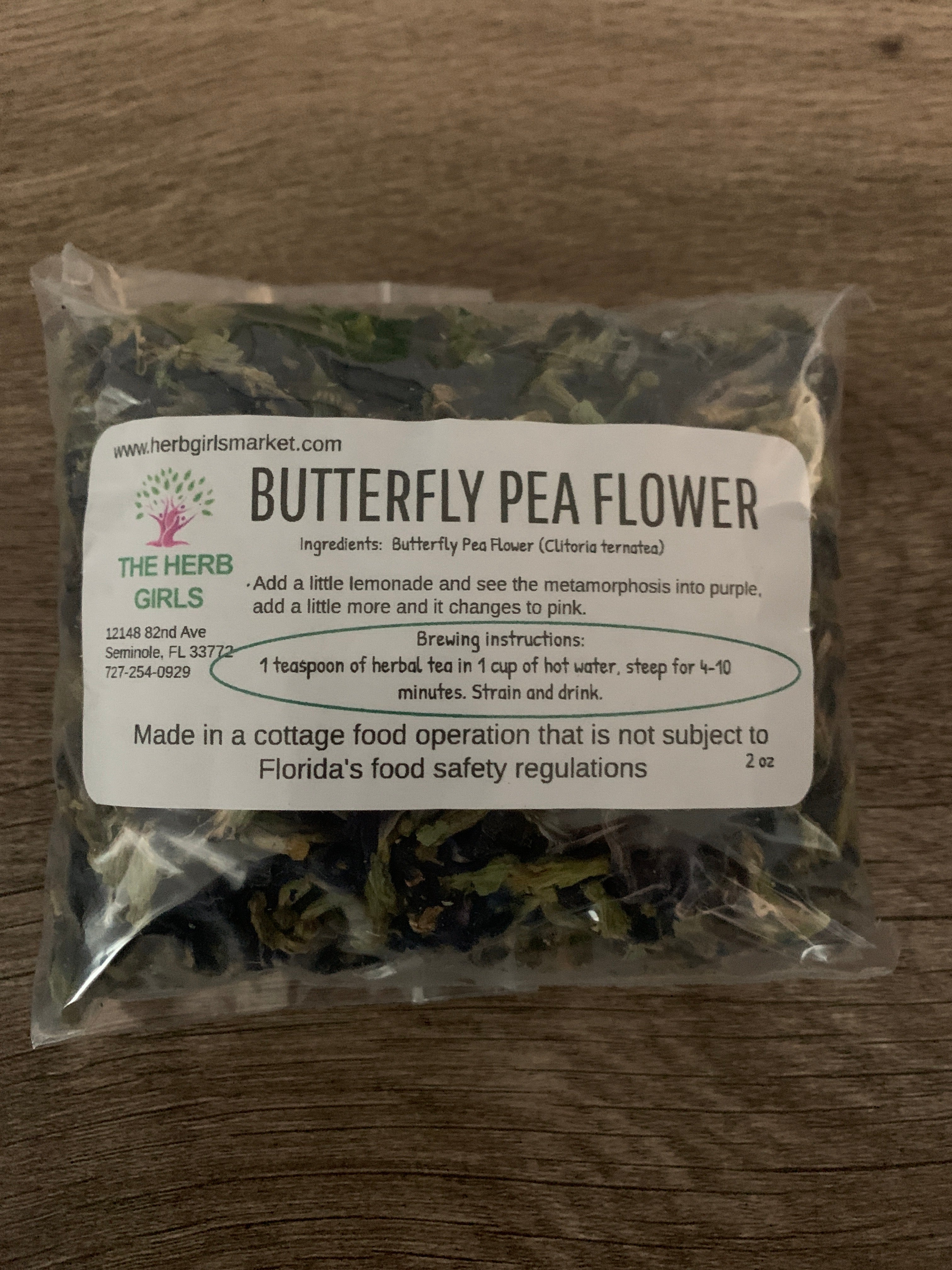 Butterfly Pea Flower Tea