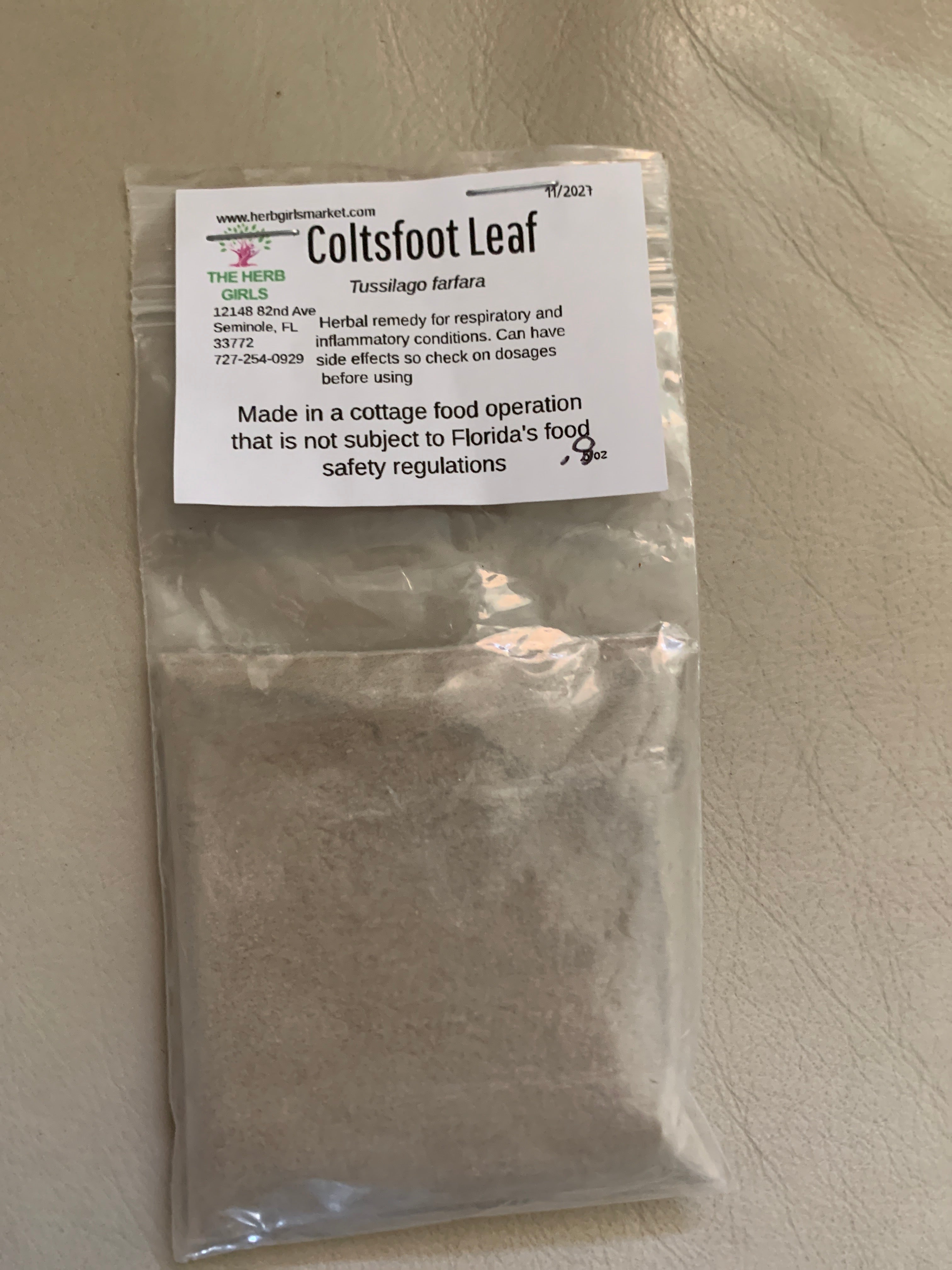 Coltsfoot Powder
