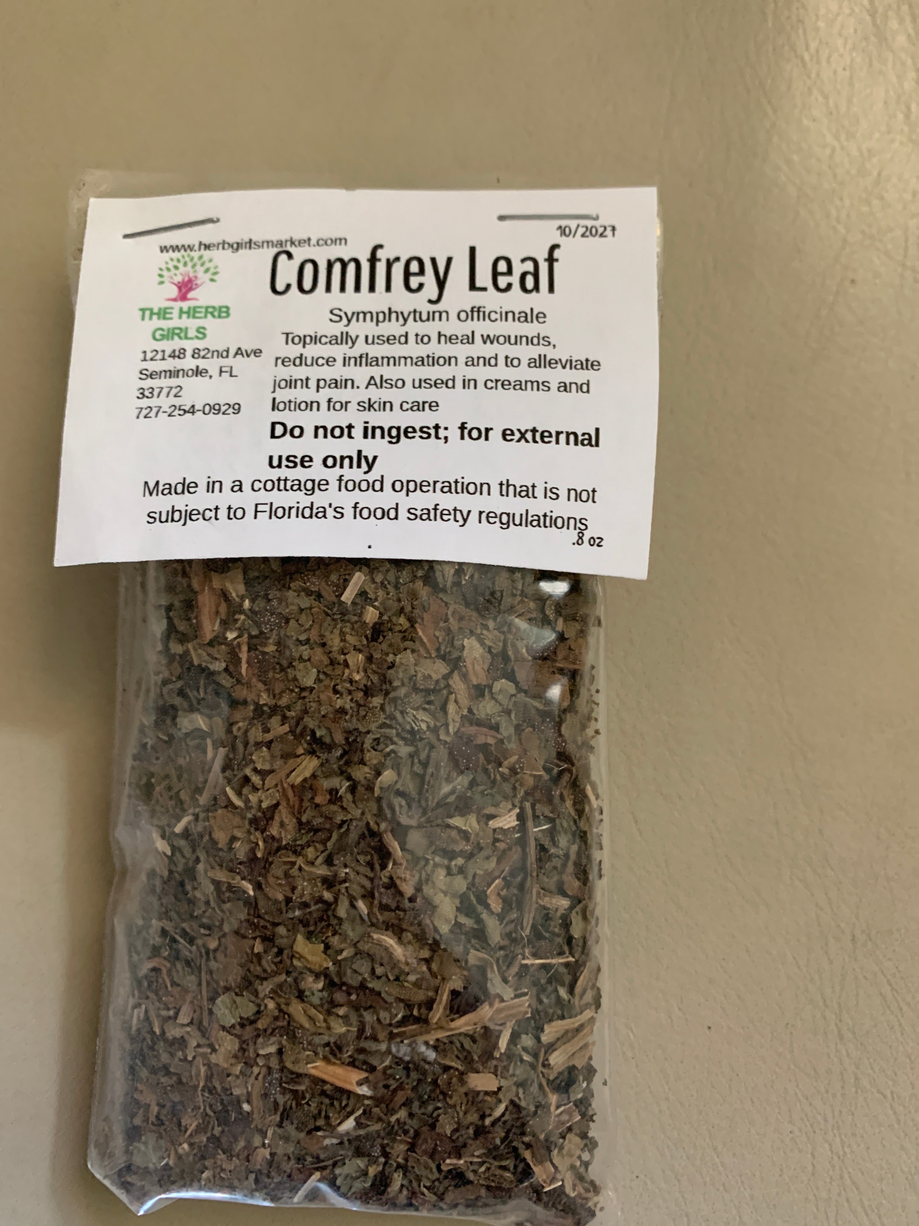Comfrey Leaf