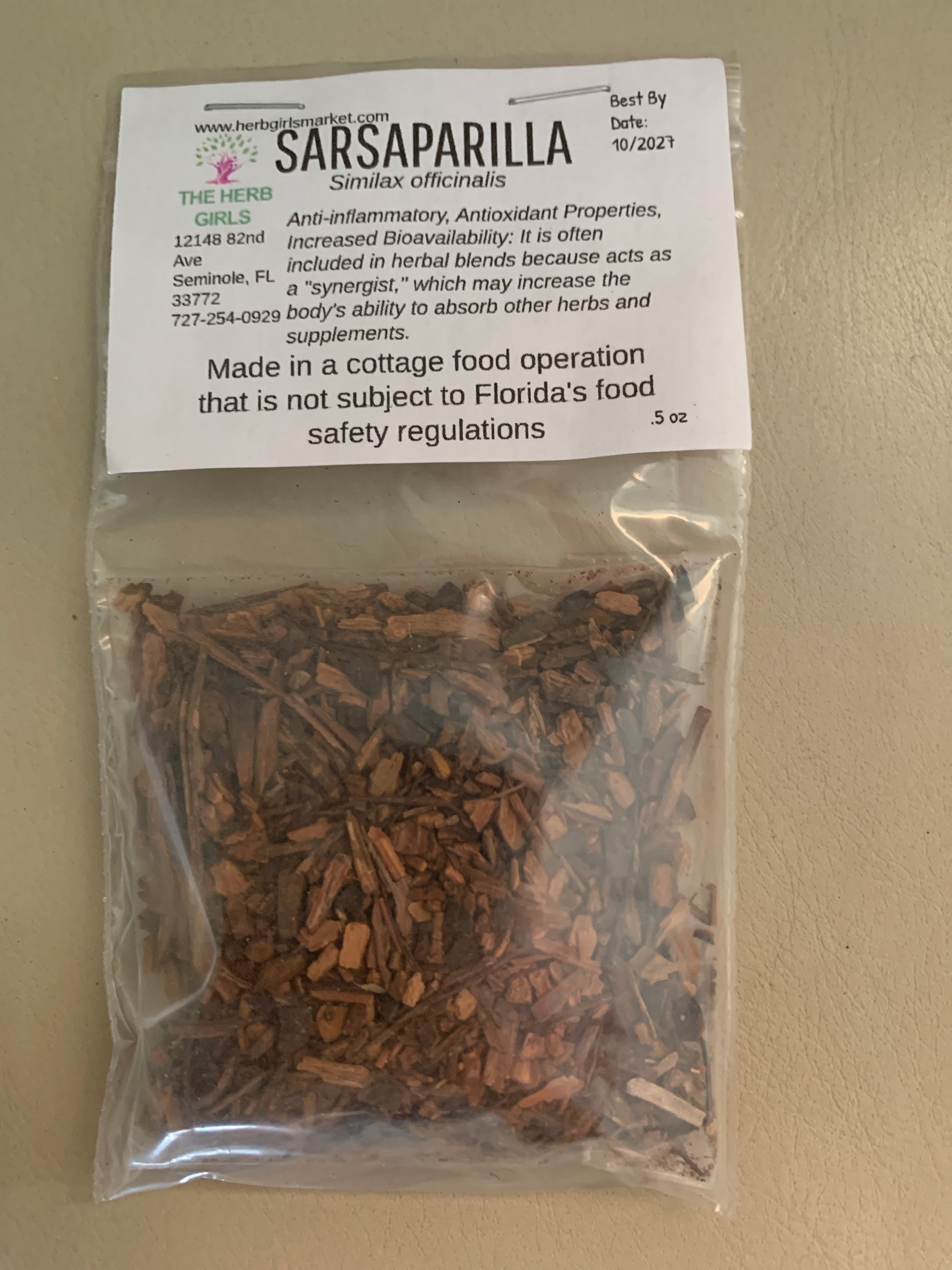 Sarsaparilla Root