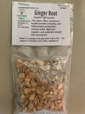 Ginger Root, cut
