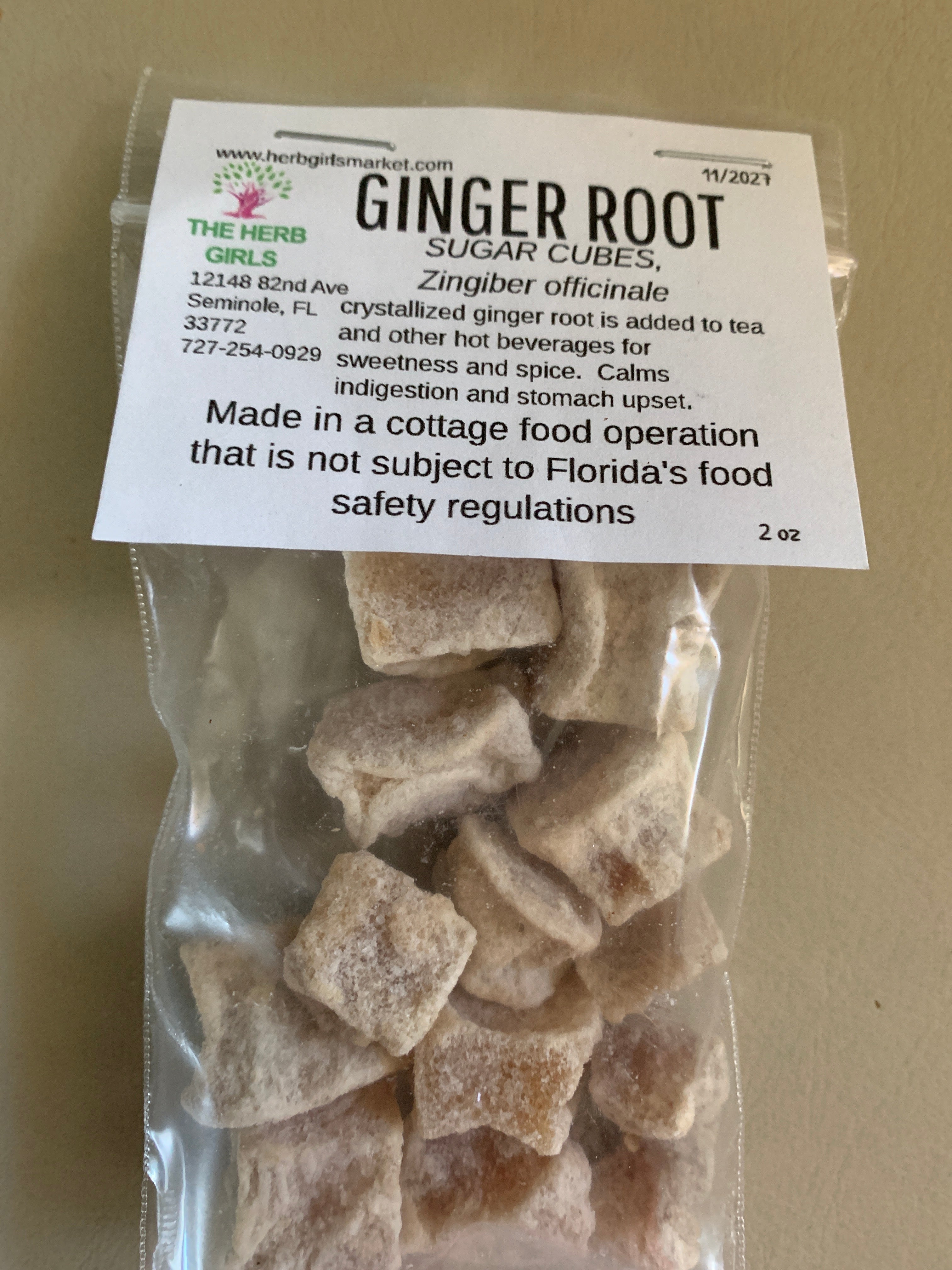 Ginger Sugar Crystal