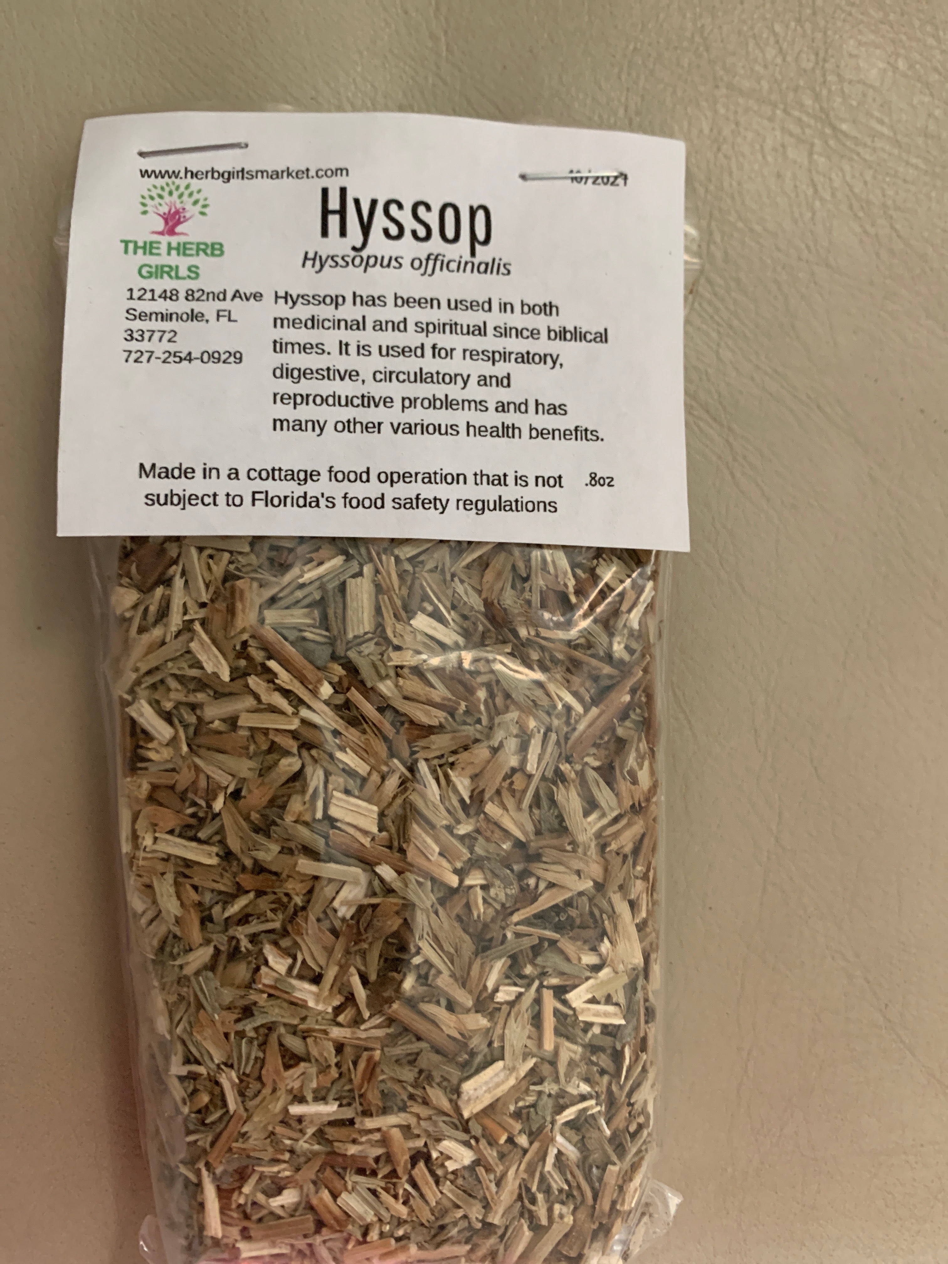 Hyssop herb