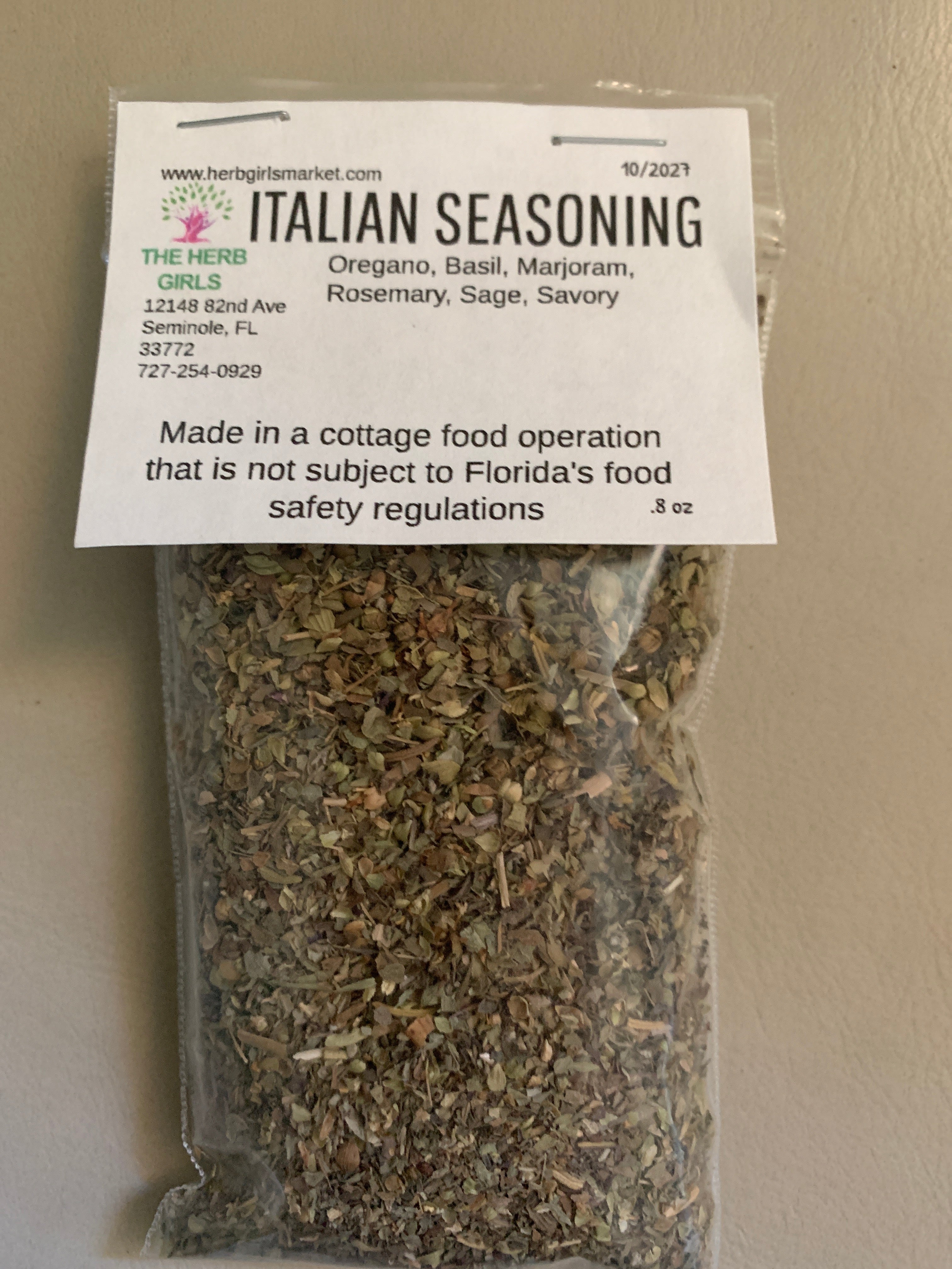 Italian Seasoning blend