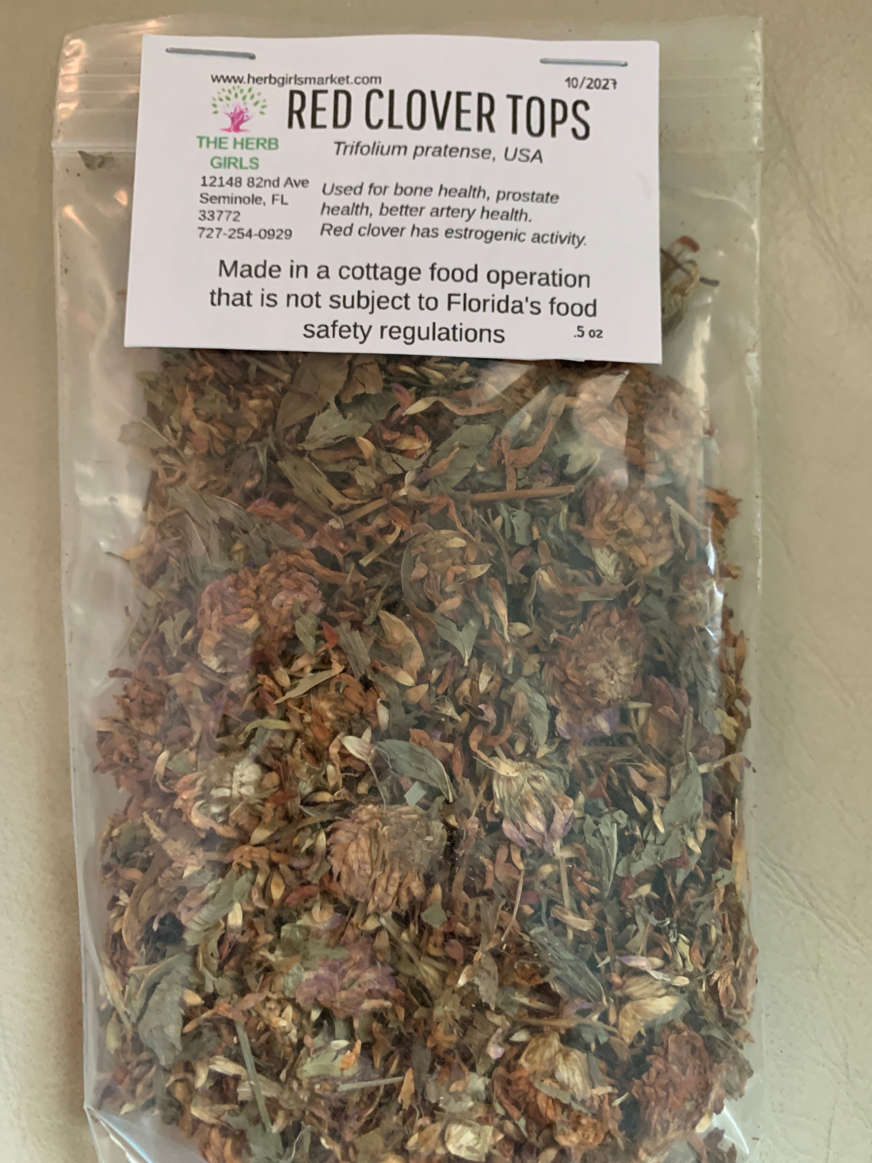 Red Clover tops