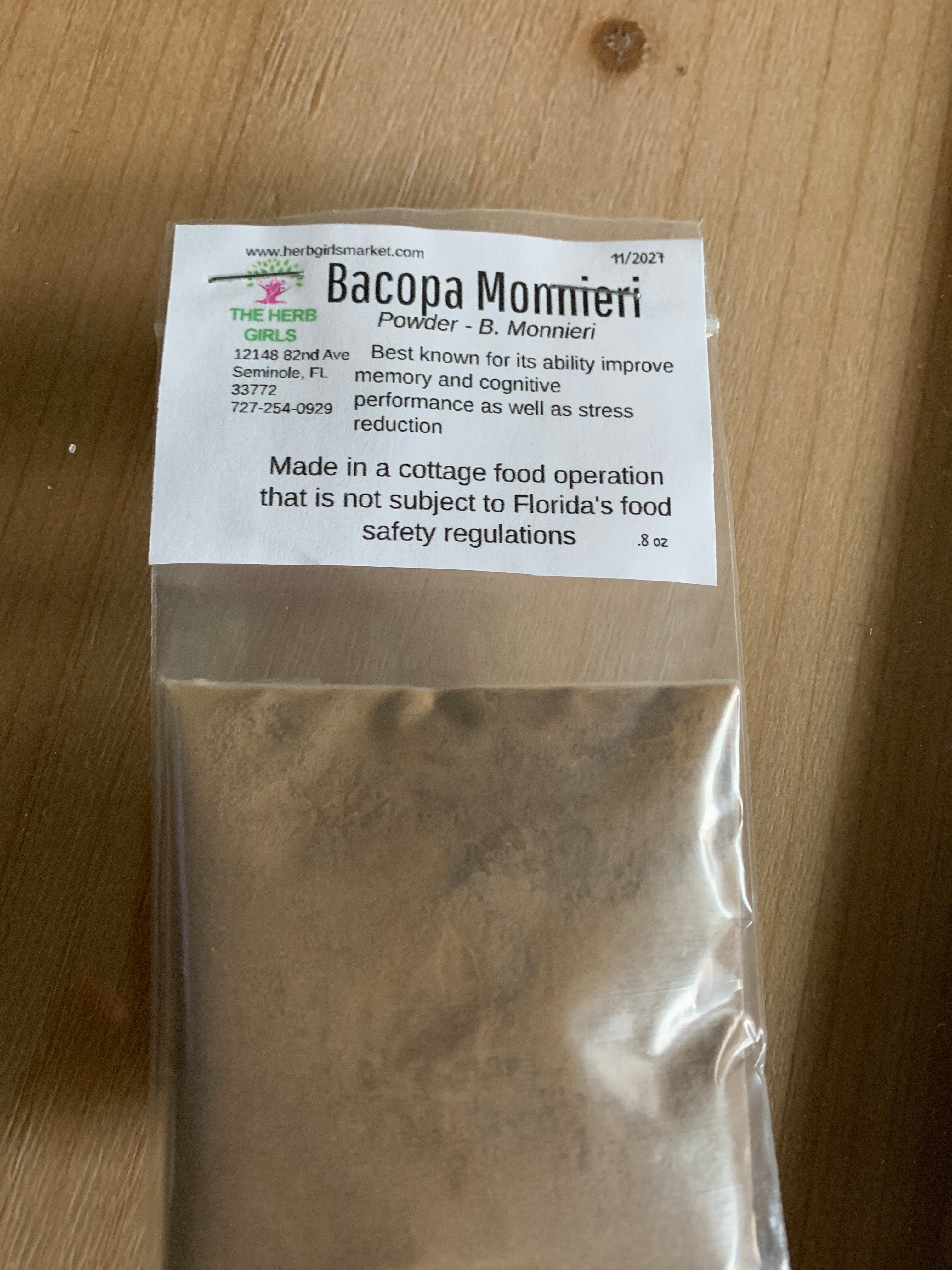 Bacopa Monnieri Powder