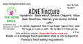 ACNE Tincture