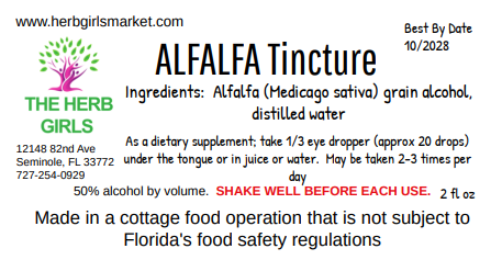 Alfalfa Tincture