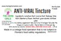 ANTI-VIRAL Tincture