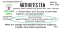 Arthritis Tea