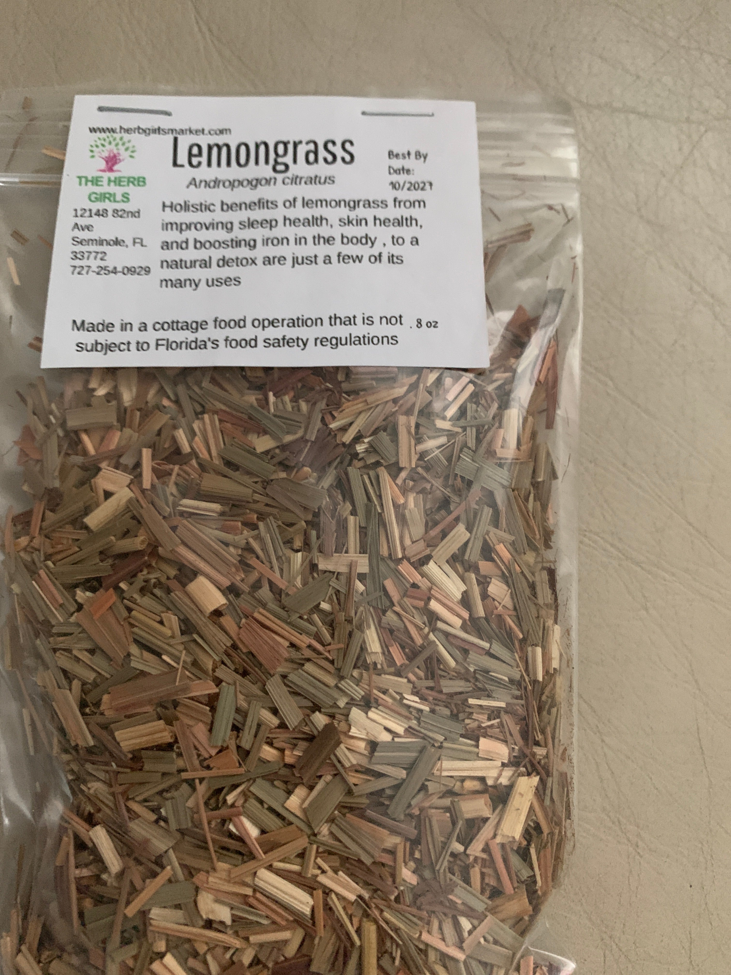 Lemongrass (aka Fever Grass)