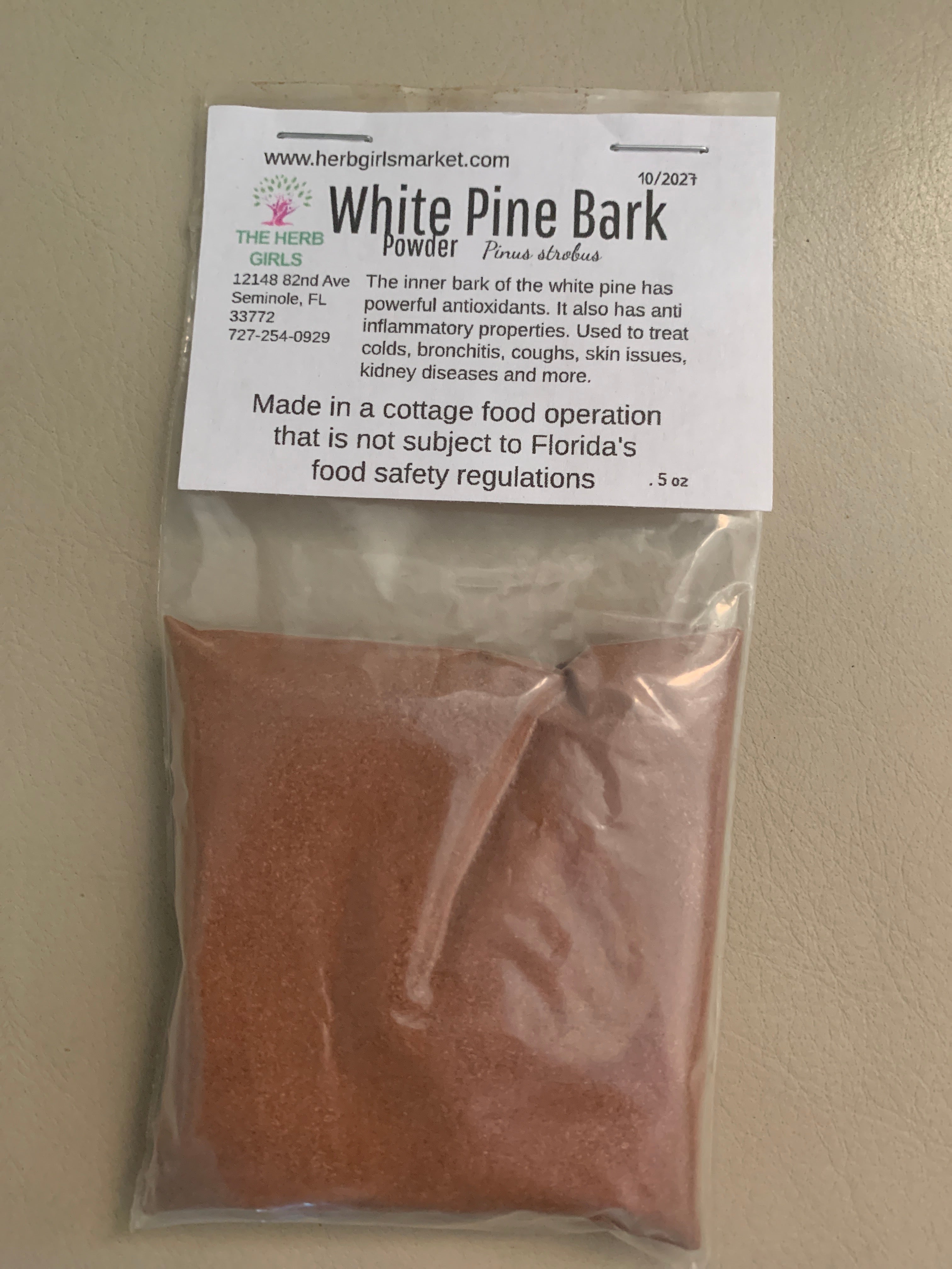 White Pine Bark Powder