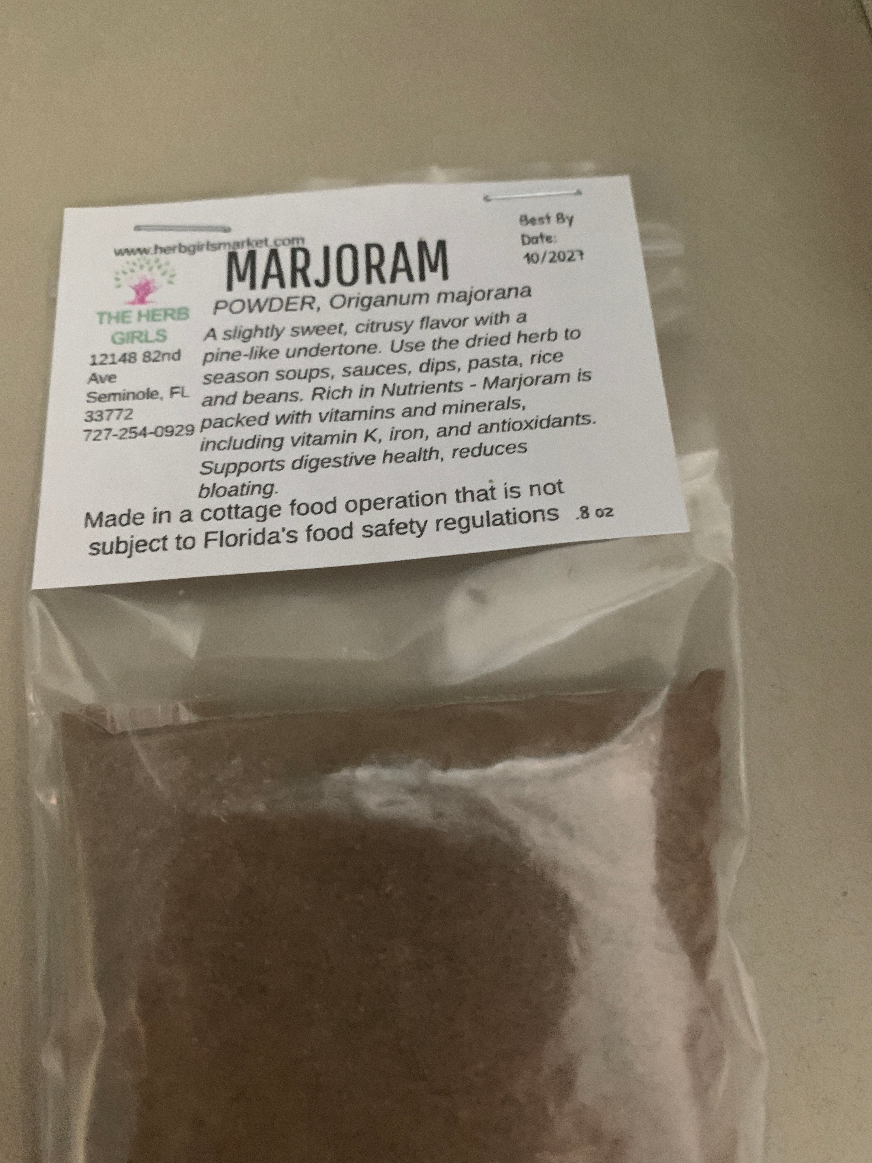 Marjoram Powder