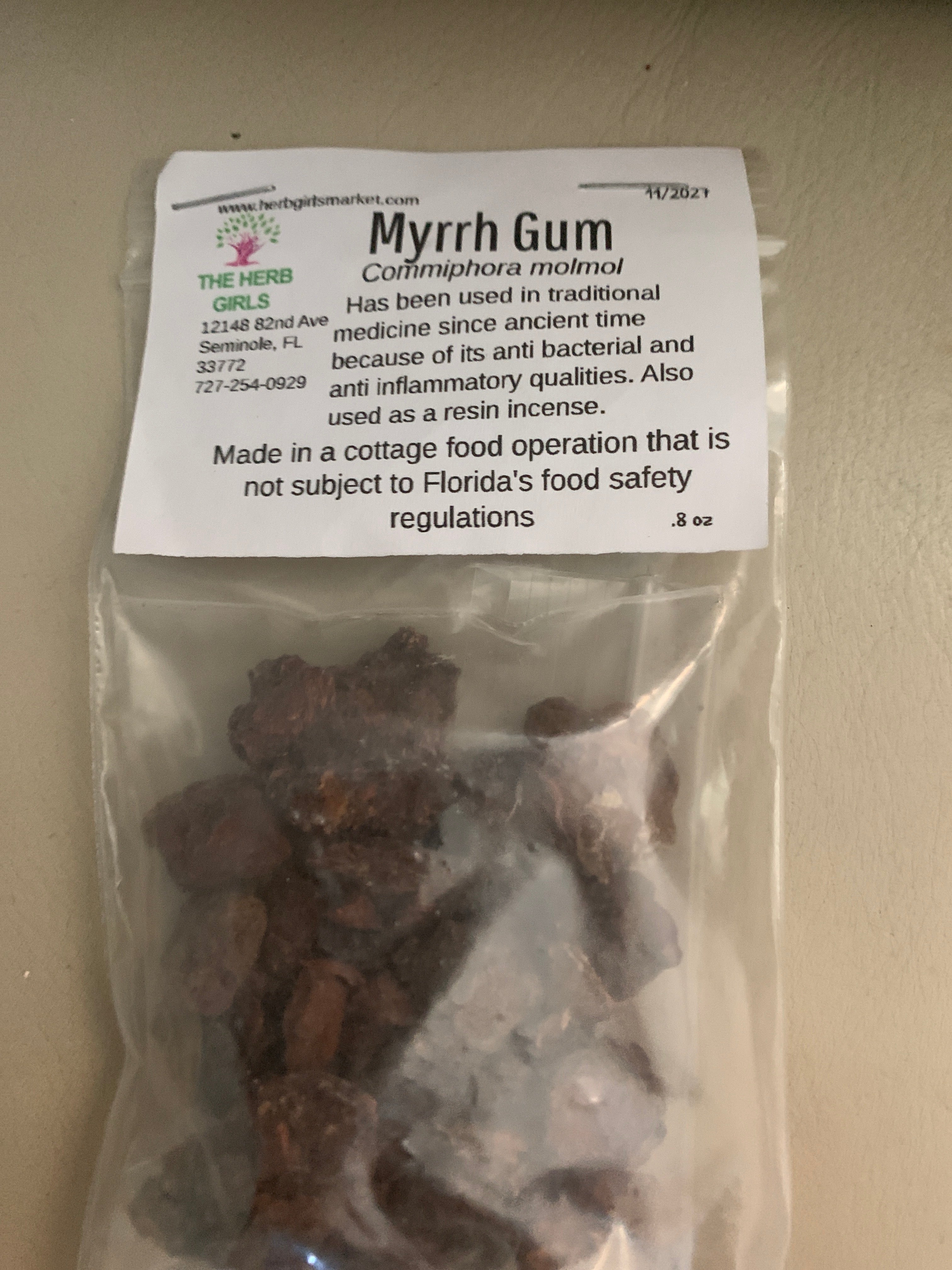 Myrrh Gum