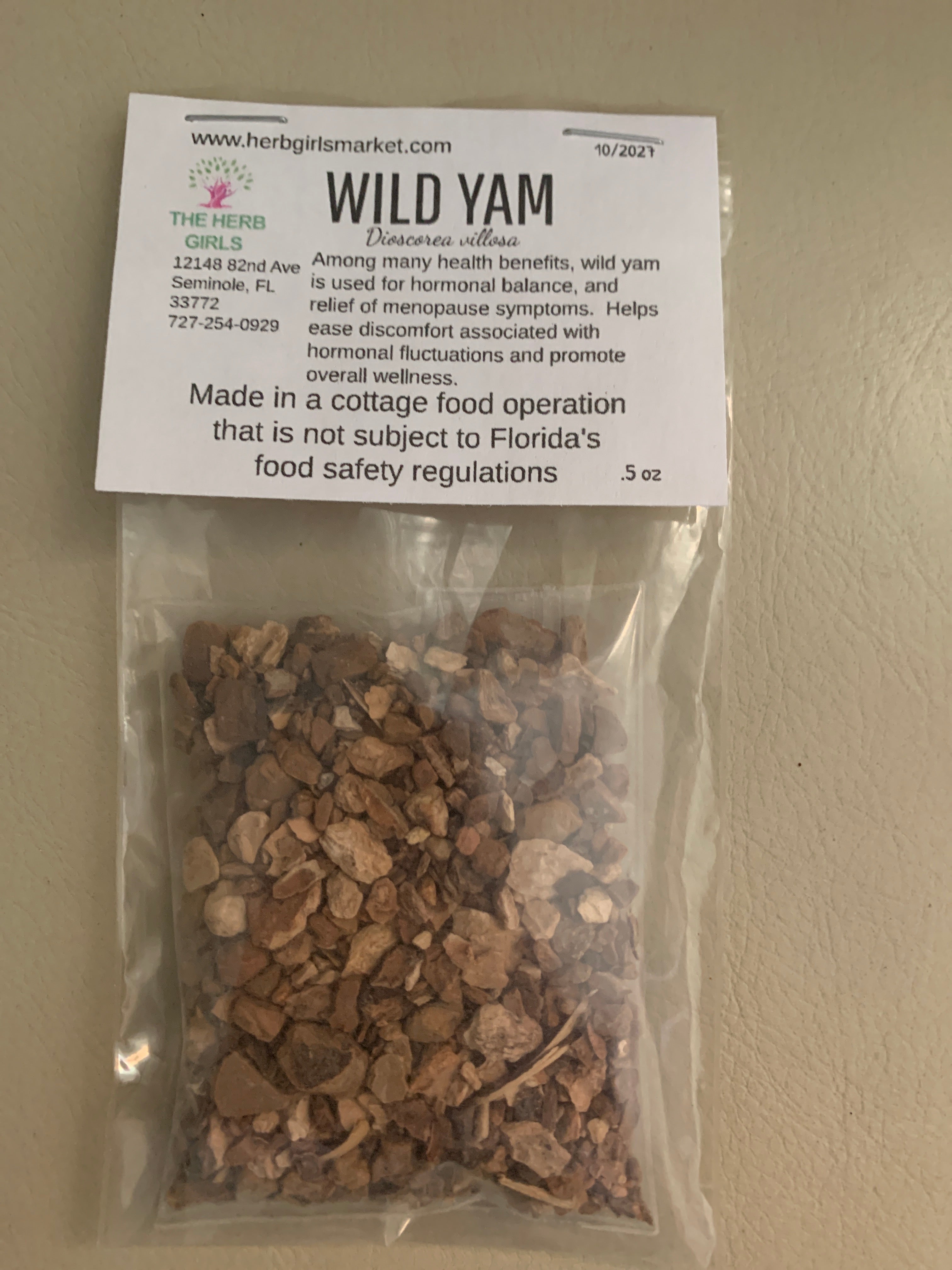 Wild Yam Root