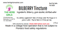 Bilberry Tincture