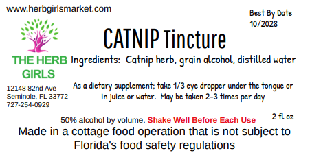 Catnip Tincture