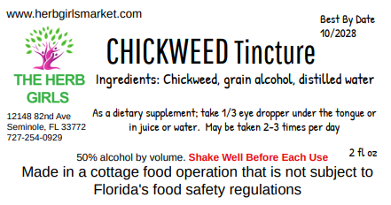 Chickweed Tincture