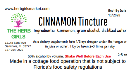 Cinnamon Tincture