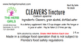 Cleavers Tincture