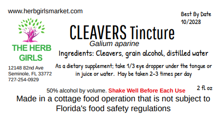 Cleavers Tincture
