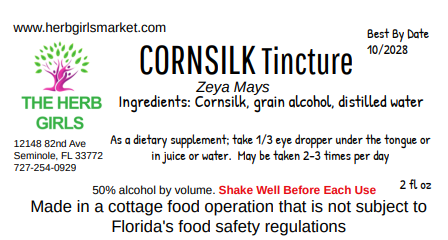 Cornsilk Tincture